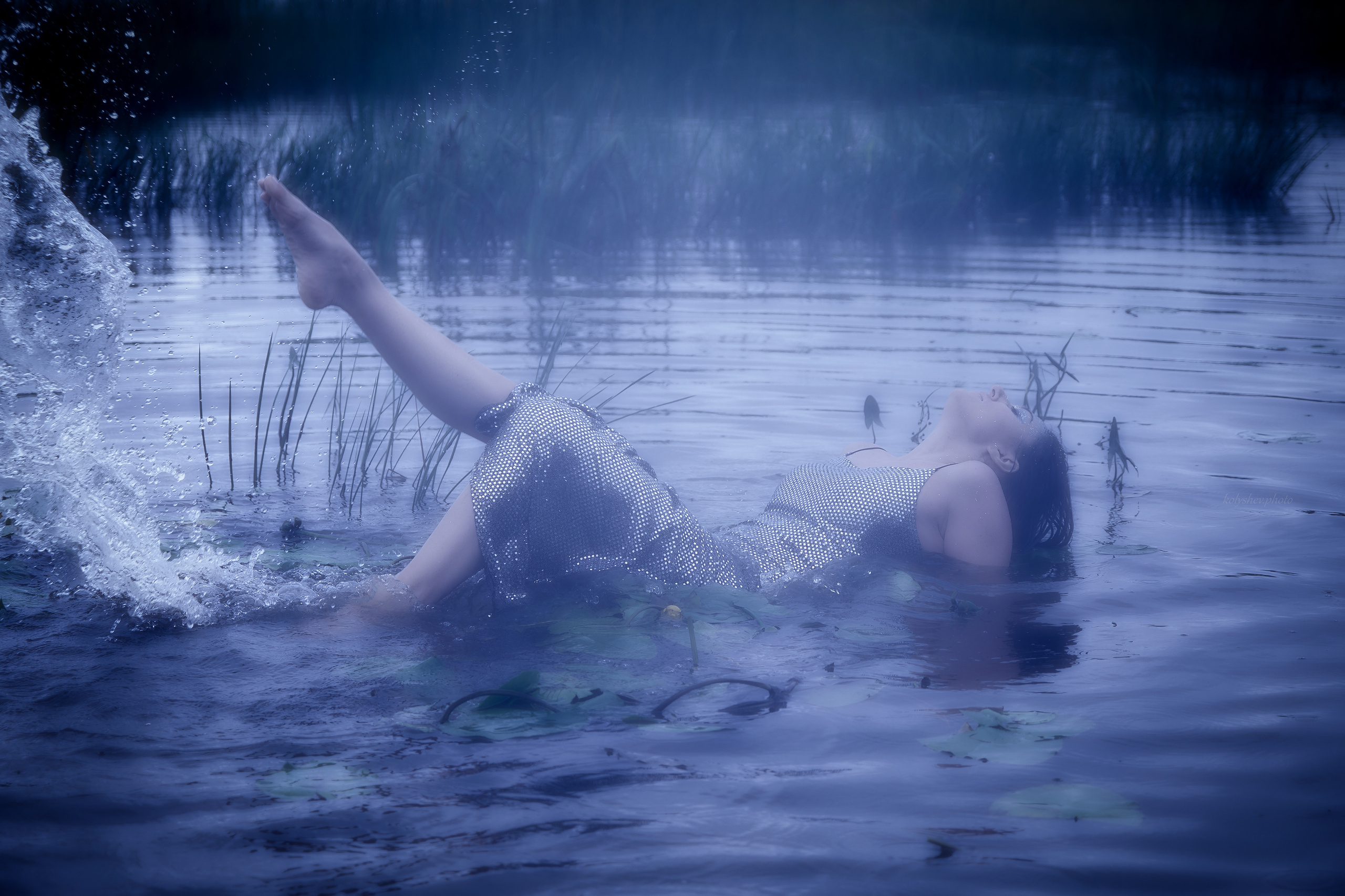 фотосессия в воде Москва