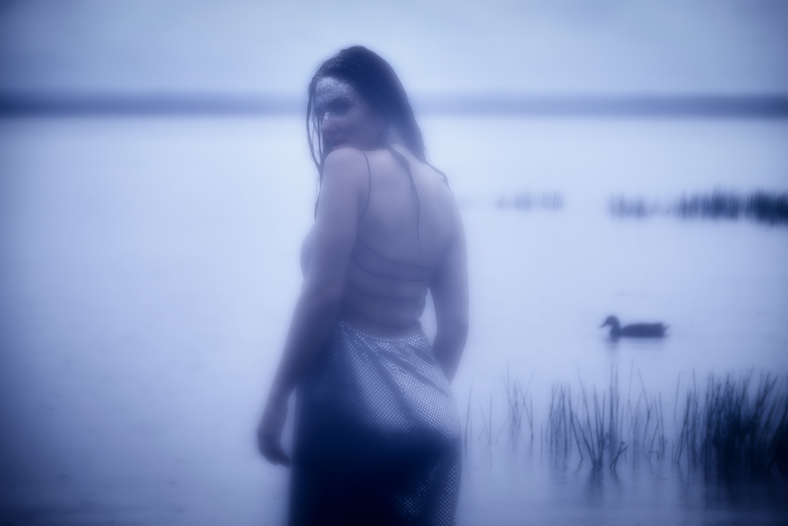 Фотосессия в воде. Портретный фотограф в Москве Виктория Колышева