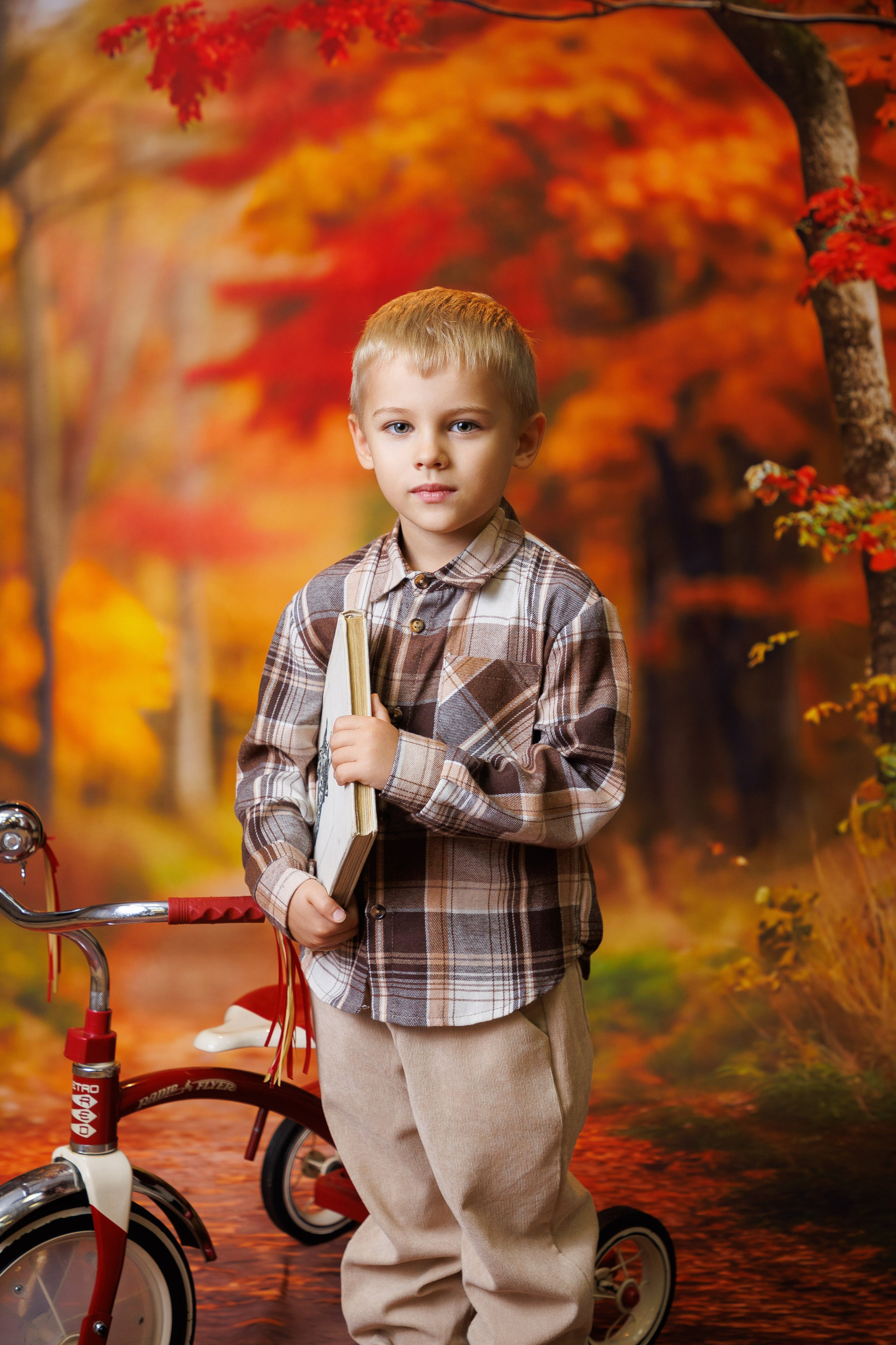 Велосипед. Детская фотостудия Москва