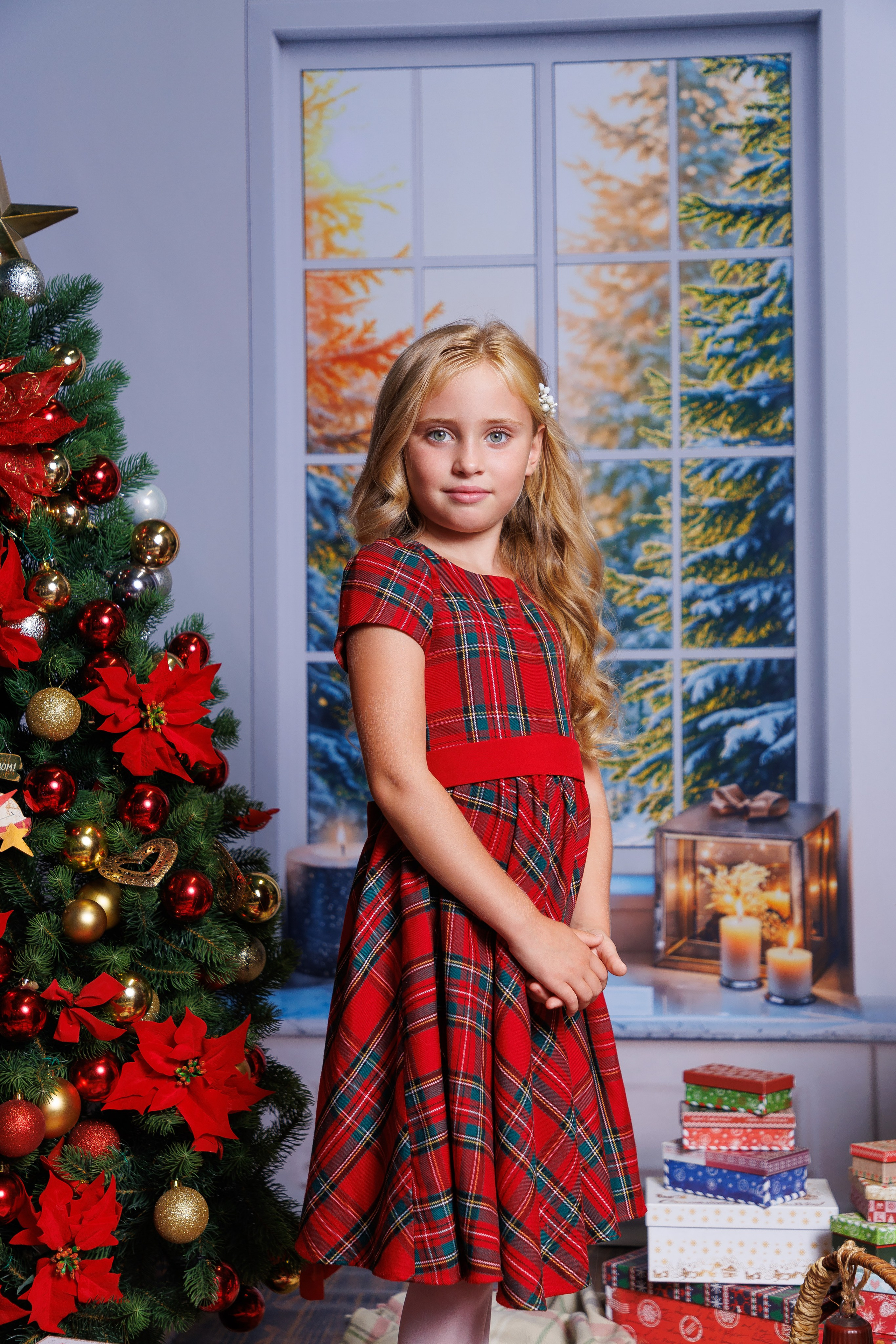 Рождество. Детская фотостудия Москва