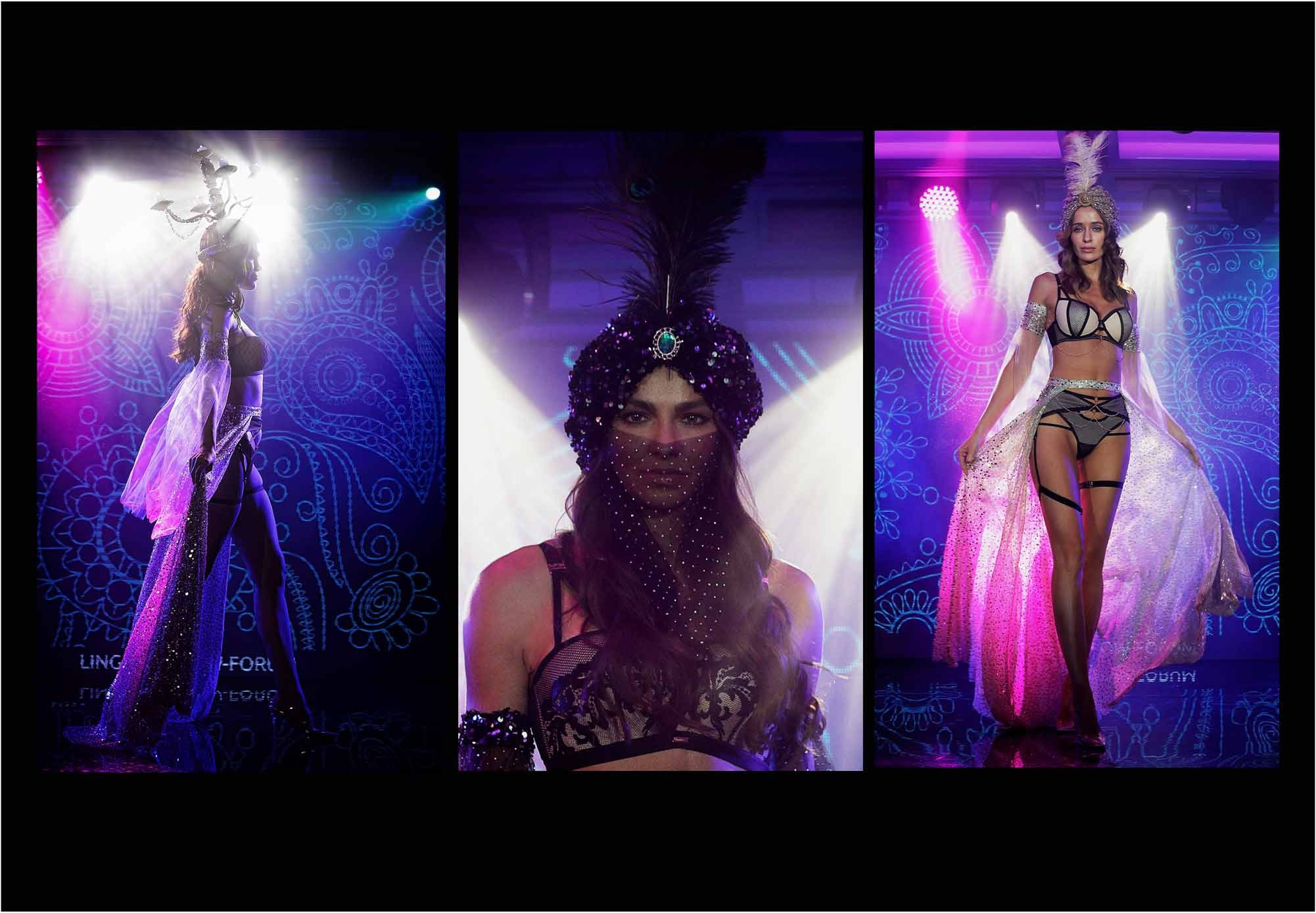 показ белья "Coquette Revue", показы на Линжери Шоу Форум