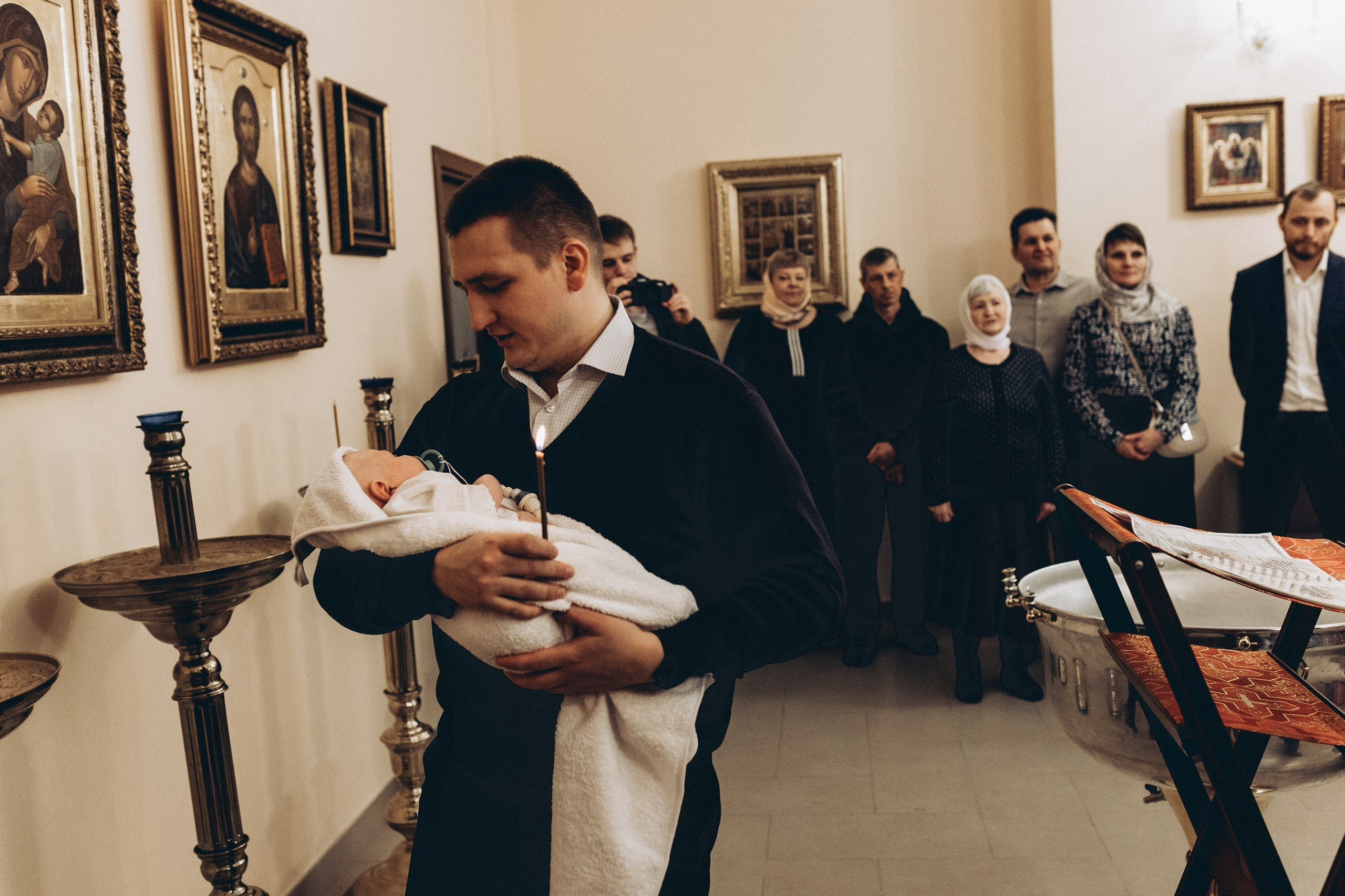 Крещение Ивана и Софии