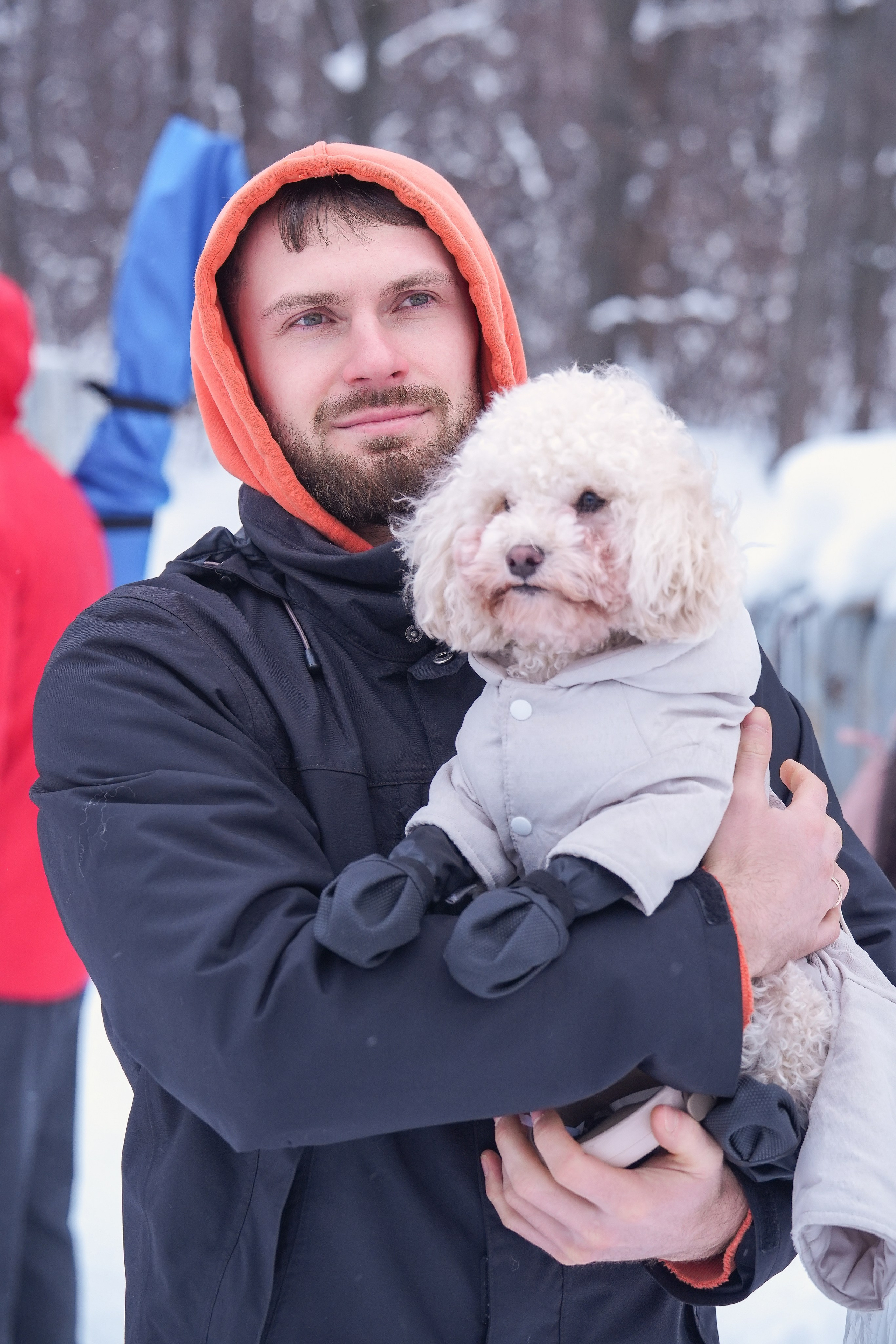 Рождественские гонки на собаках. Т/б «Чайка». Семейный фотограф Владимир Просвиркин. г. Самара
