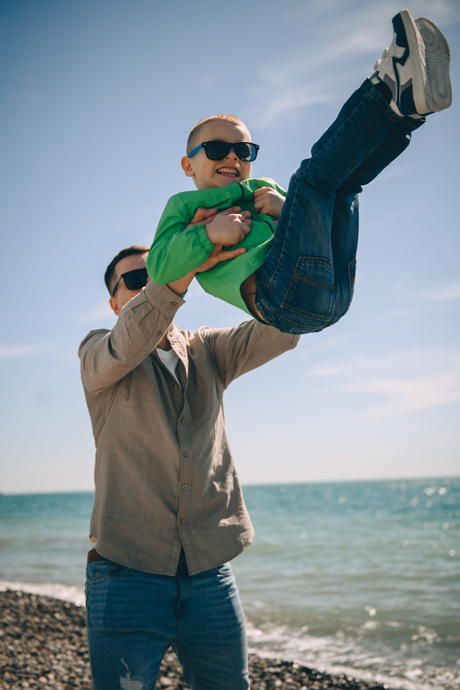 Активная семейная фотосессия с мальчуганами-непоседами. Свадебный и семейный фотограф София Невская