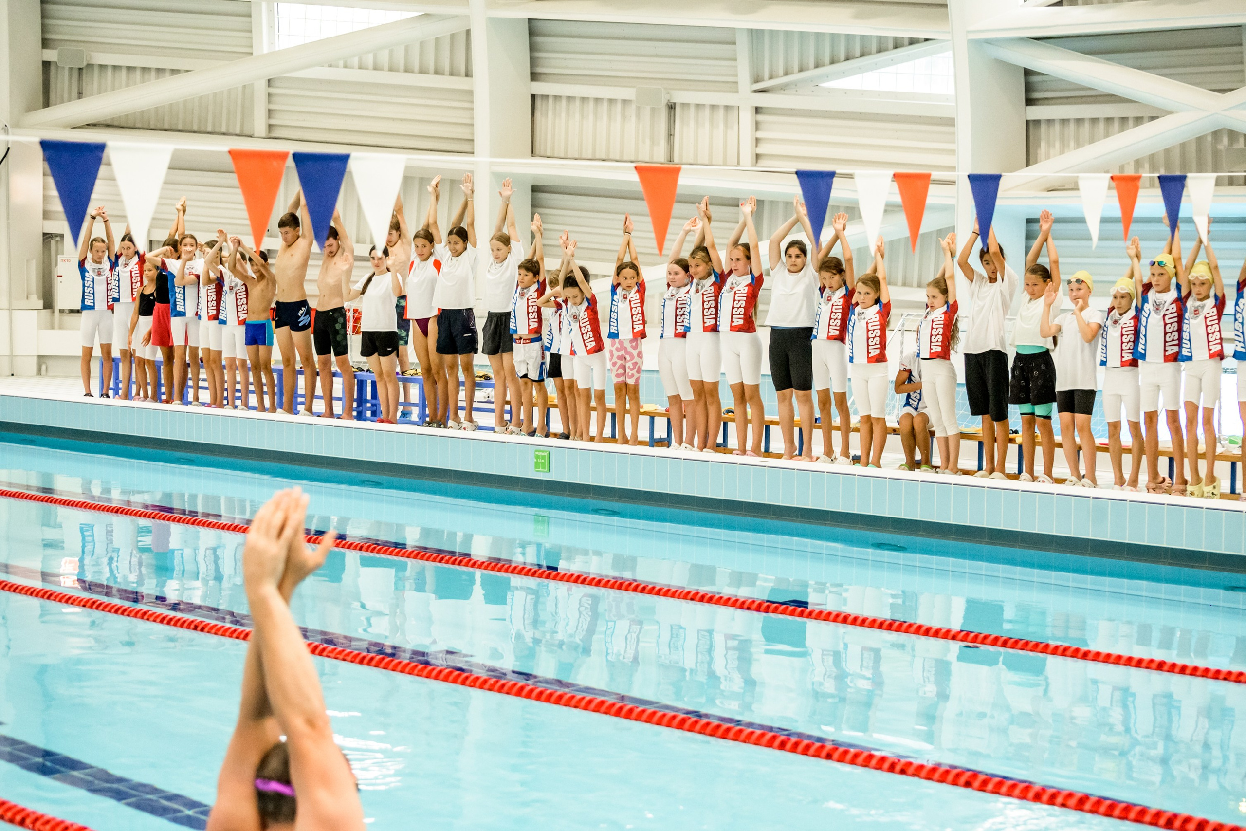 Фестиваль плавания лицей Сириус. Свадебный и семейный фотограф София Невская