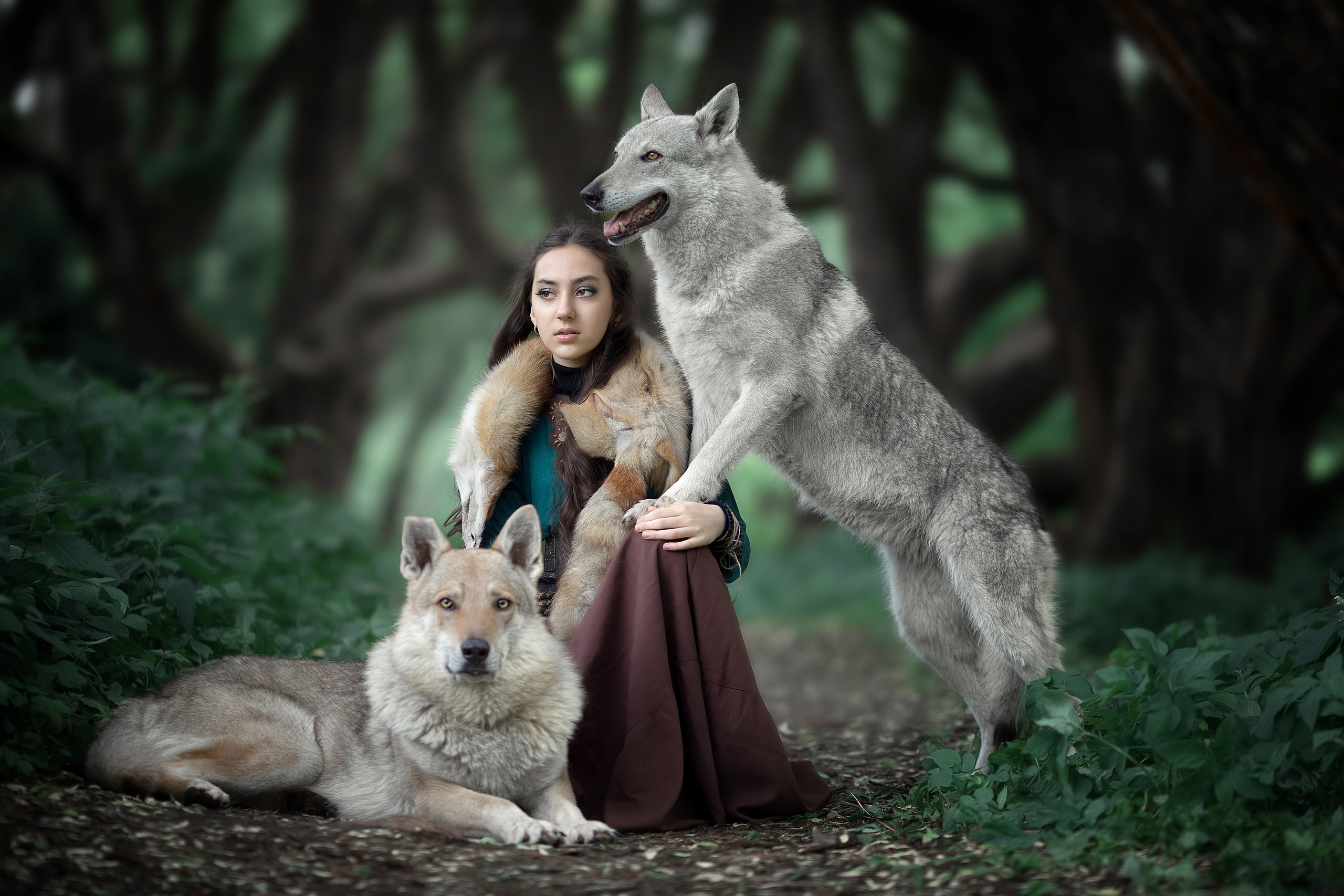 Viking & Wolf. Children’s and family photographer Ekaterina Ureva in Moscow