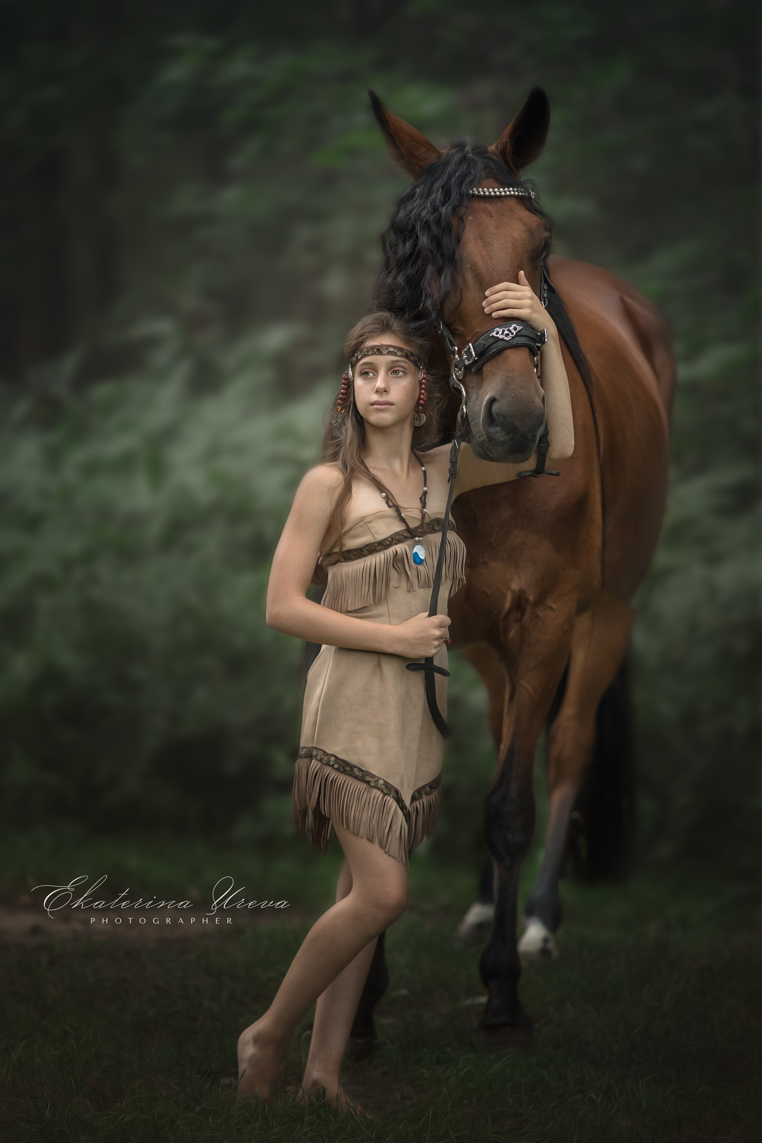 The chief’s daughter. Children’s and family photographer Ekaterina Ureva in Moscow