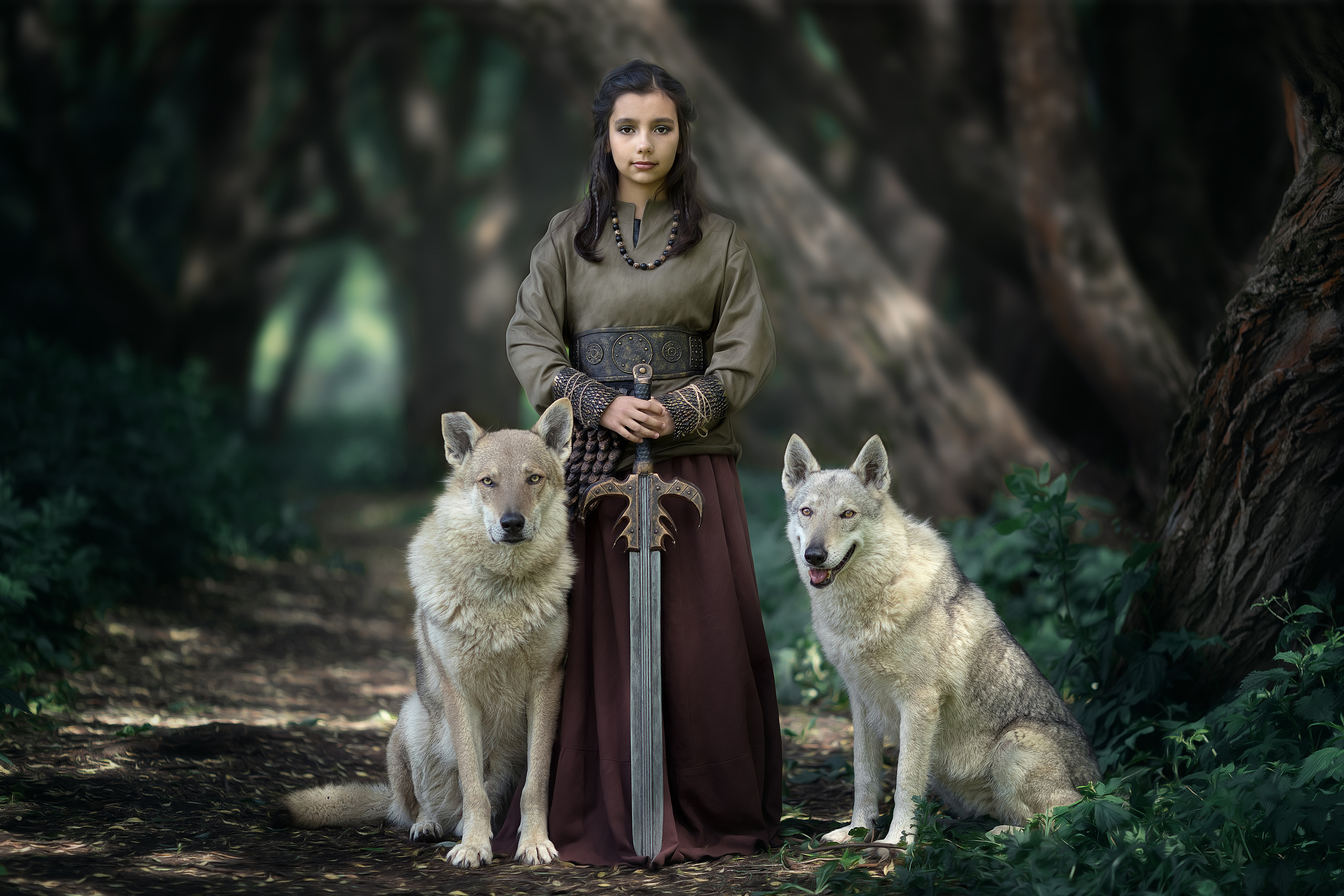 Viking & Wolf. Children’s and family photographer Ekaterina Ureva in Moscow