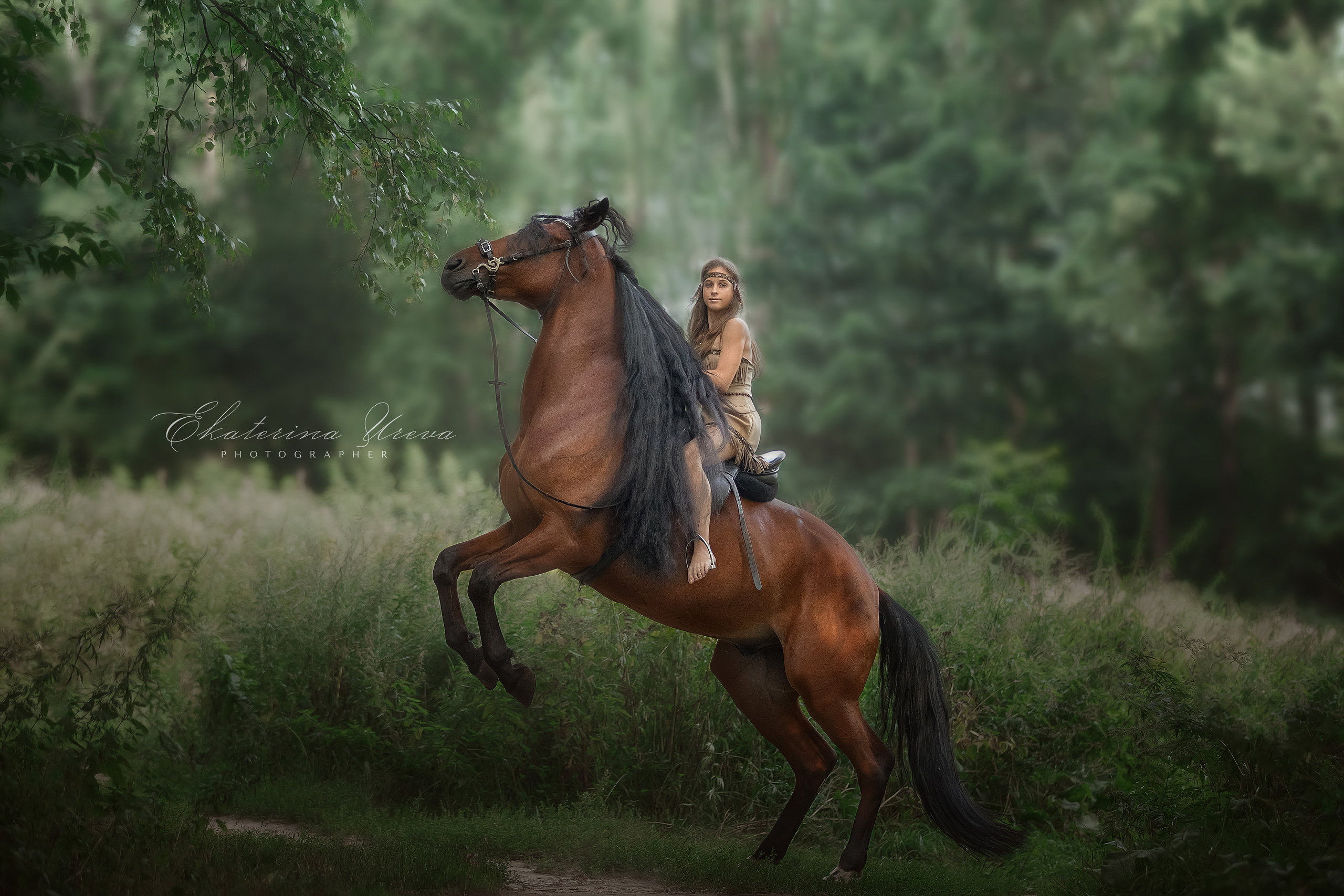 The chief’s daughter. Children’s and family photographer Ekaterina Ureva in Moscow