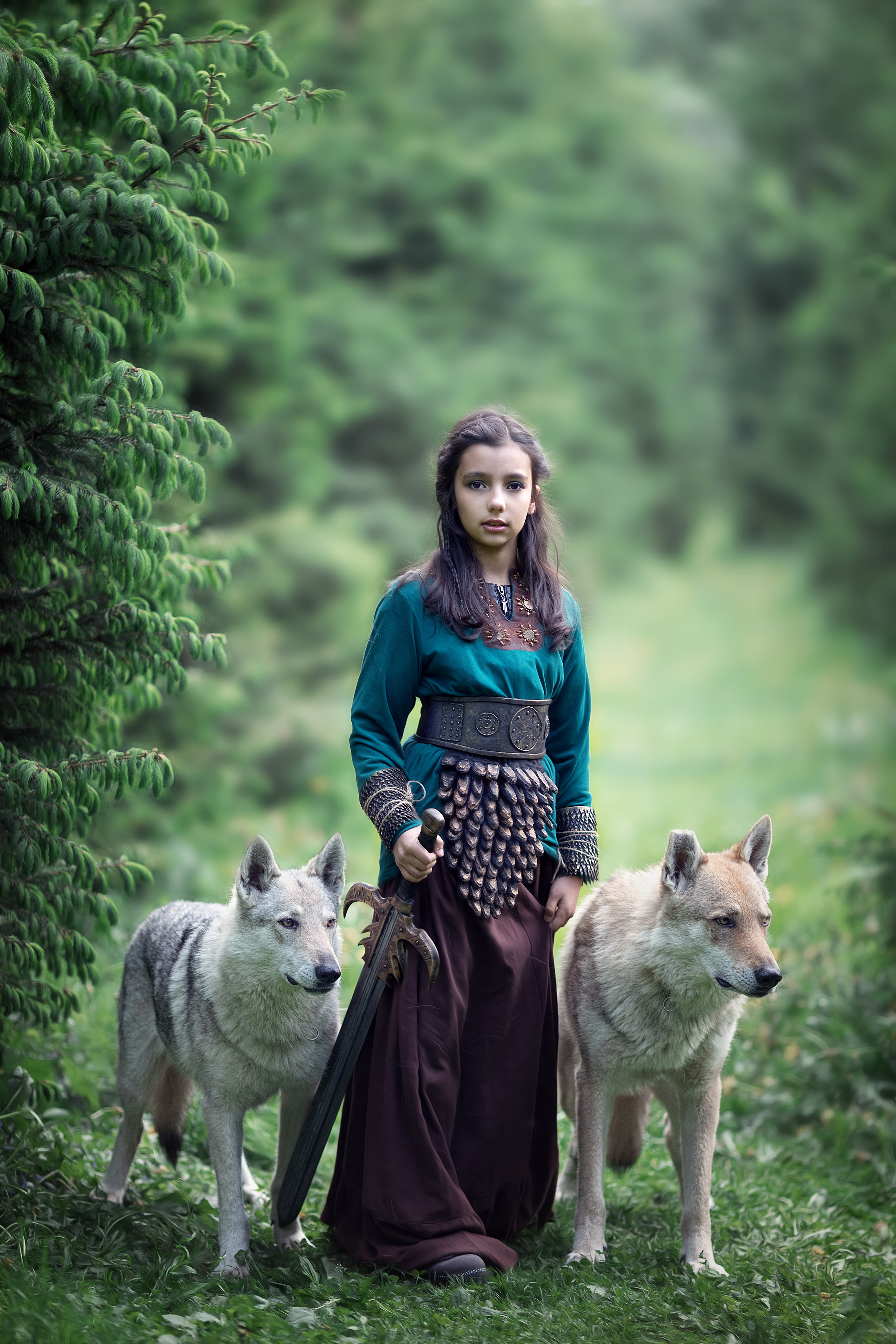 Viking & Wolf. Children’s and family photographer Ekaterina Ureva in Moscow