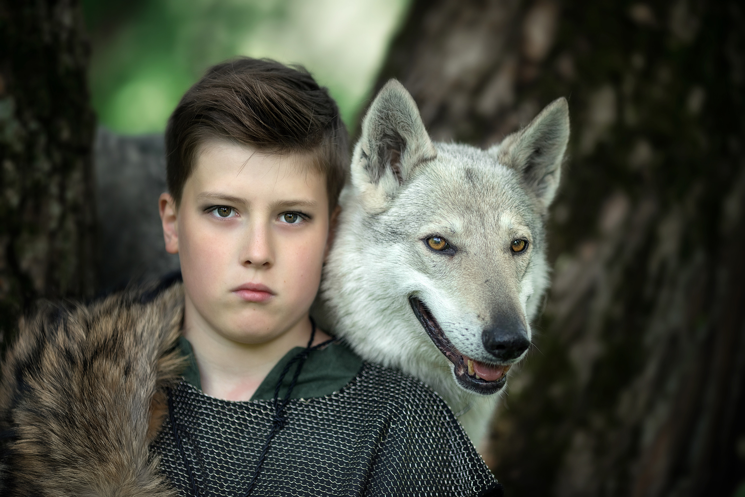 Viking & Wolf. Children’s and family photographer Ekaterina Ureva in Moscow