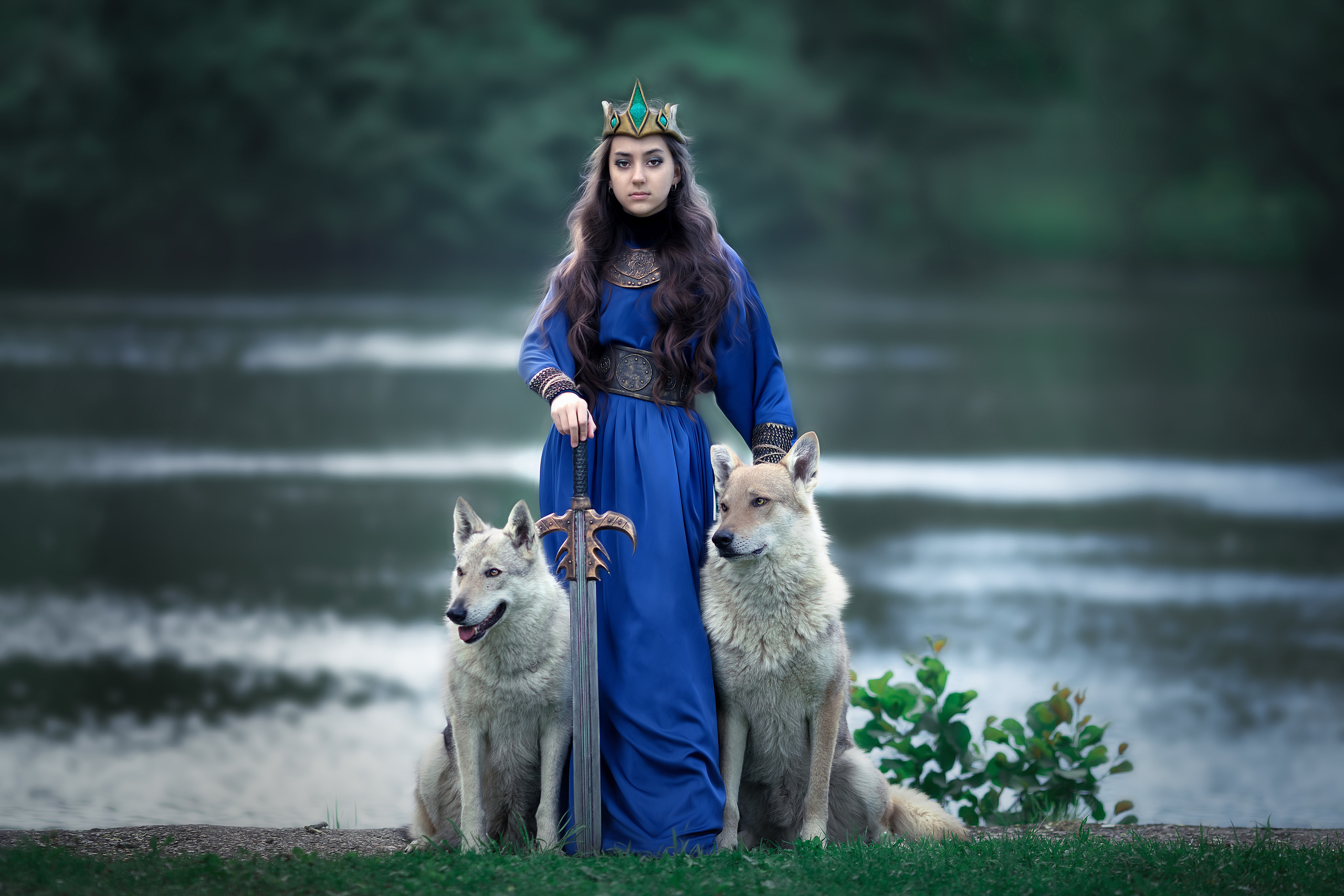 Viking & Wolf. Children’s and family photographer Ekaterina Ureva in Moscow