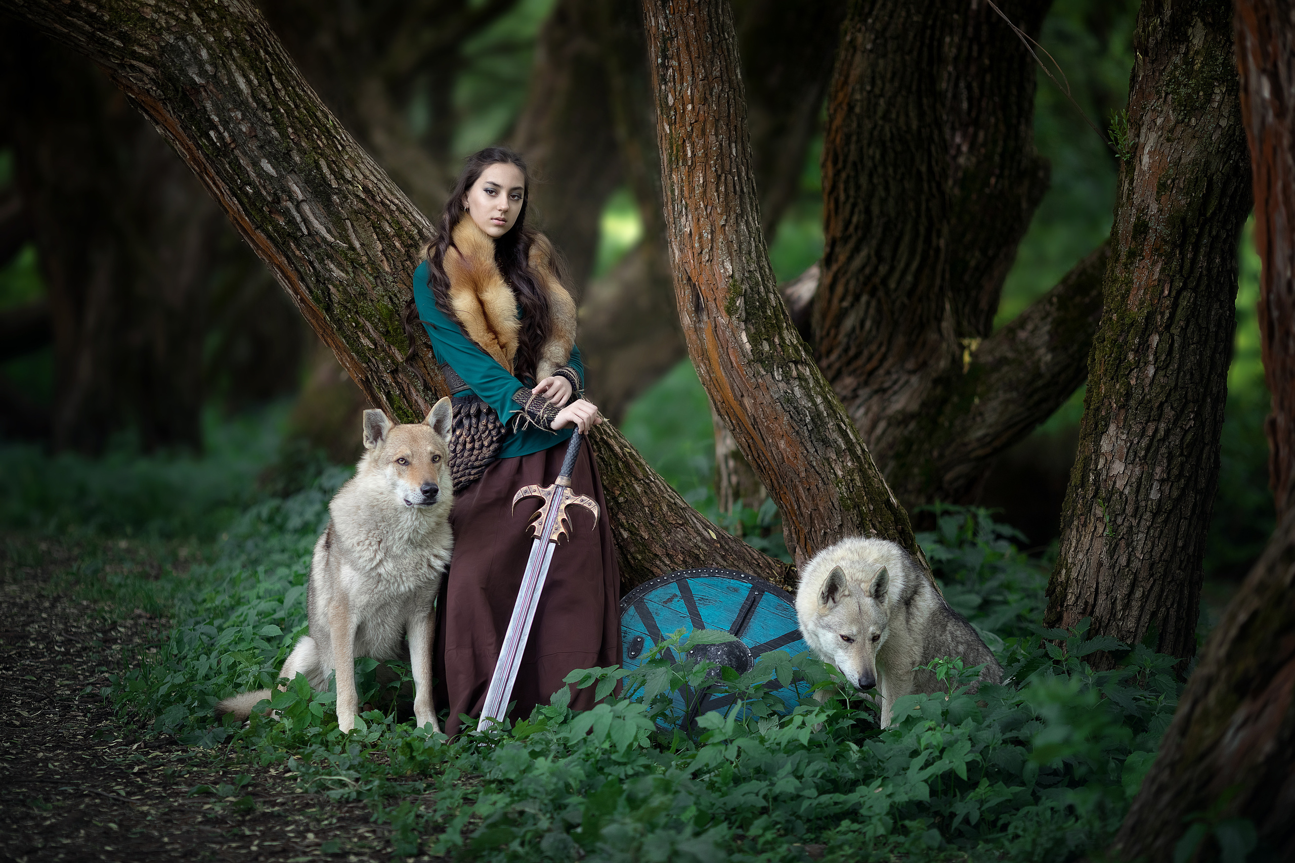 Viking & Wolf. Children’s and family photographer Ekaterina Ureva in Moscow