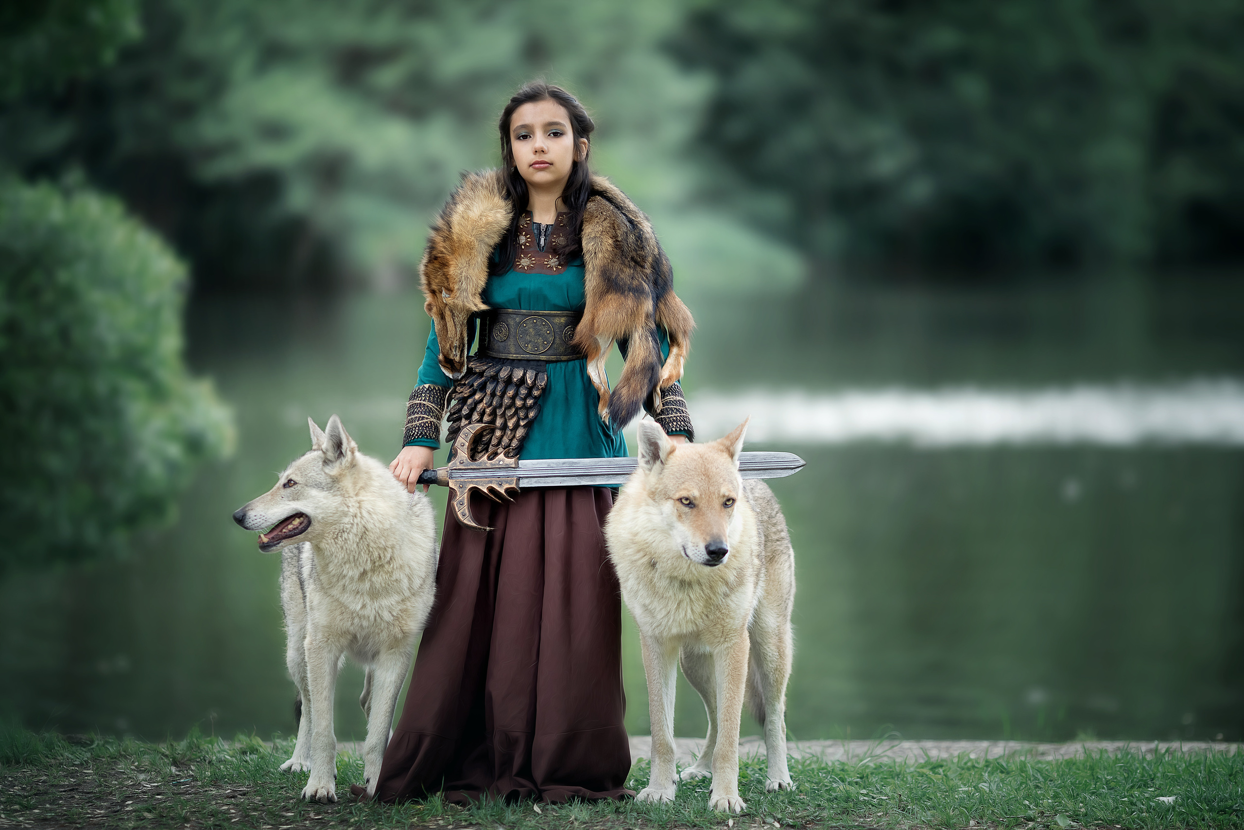 Viking & Wolf. Children’s and family photographer Ekaterina Ureva in Moscow