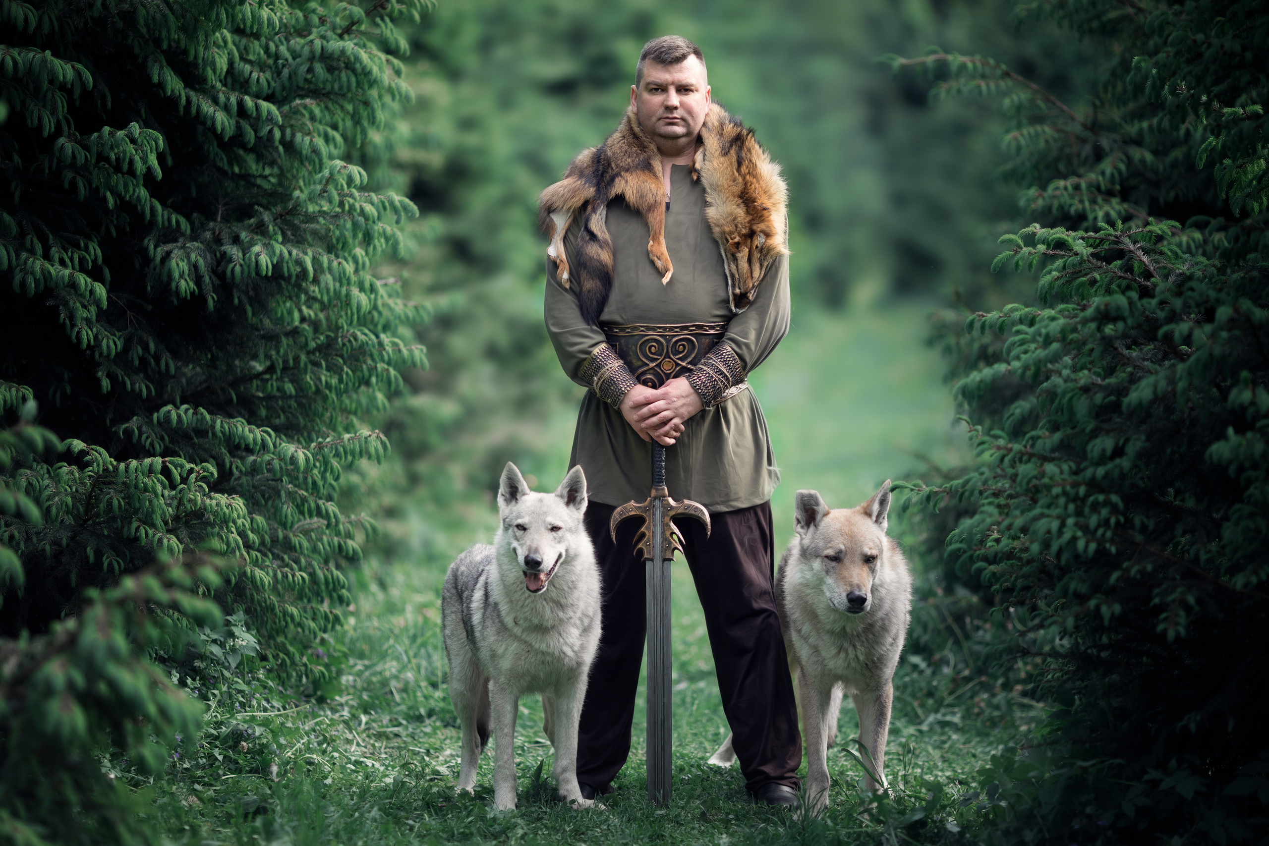 Viking & Wolf. Children’s and family photographer Ekaterina Ureva in Moscow