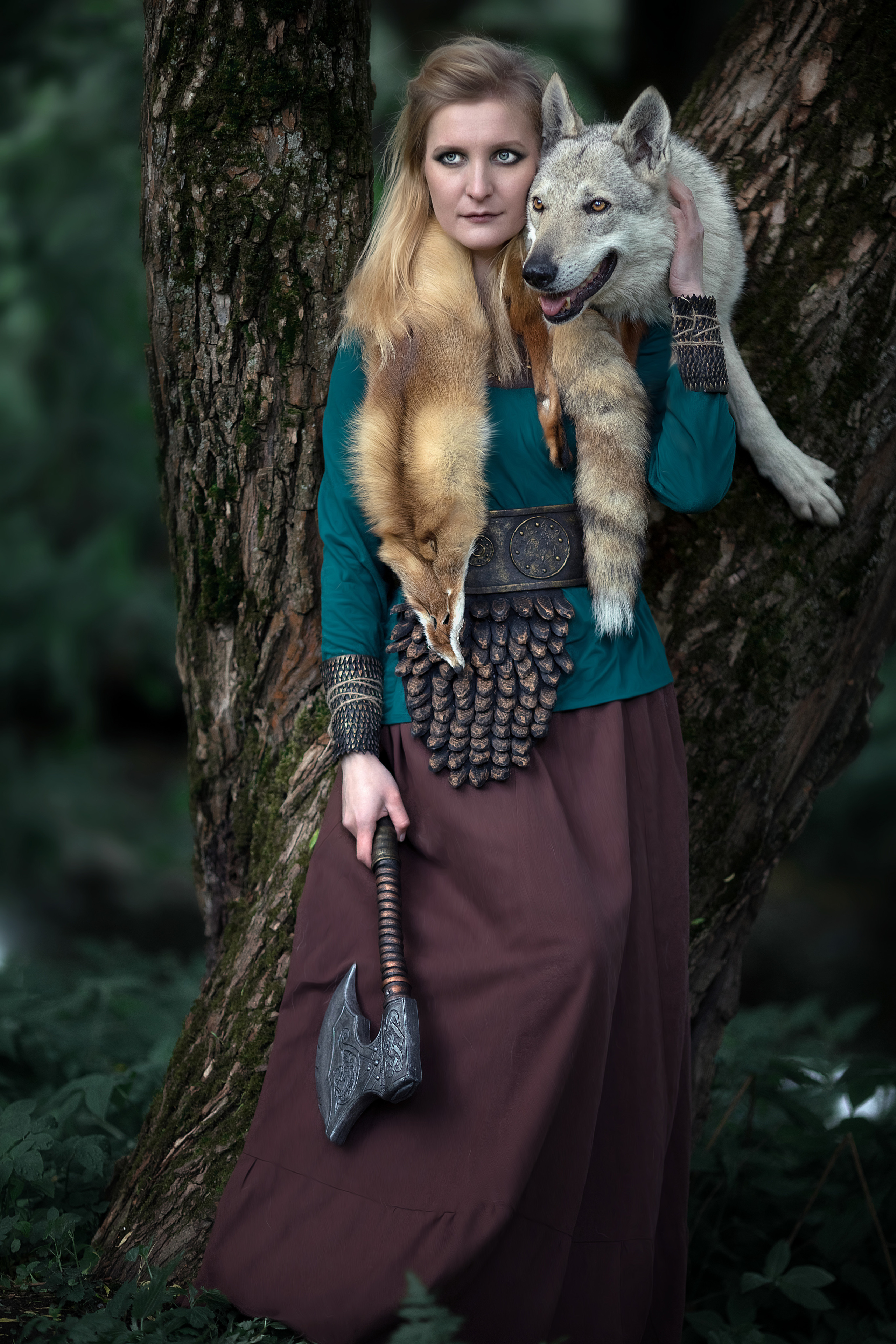 Viking & Wolf. Children’s and family photographer Ekaterina Ureva in Moscow