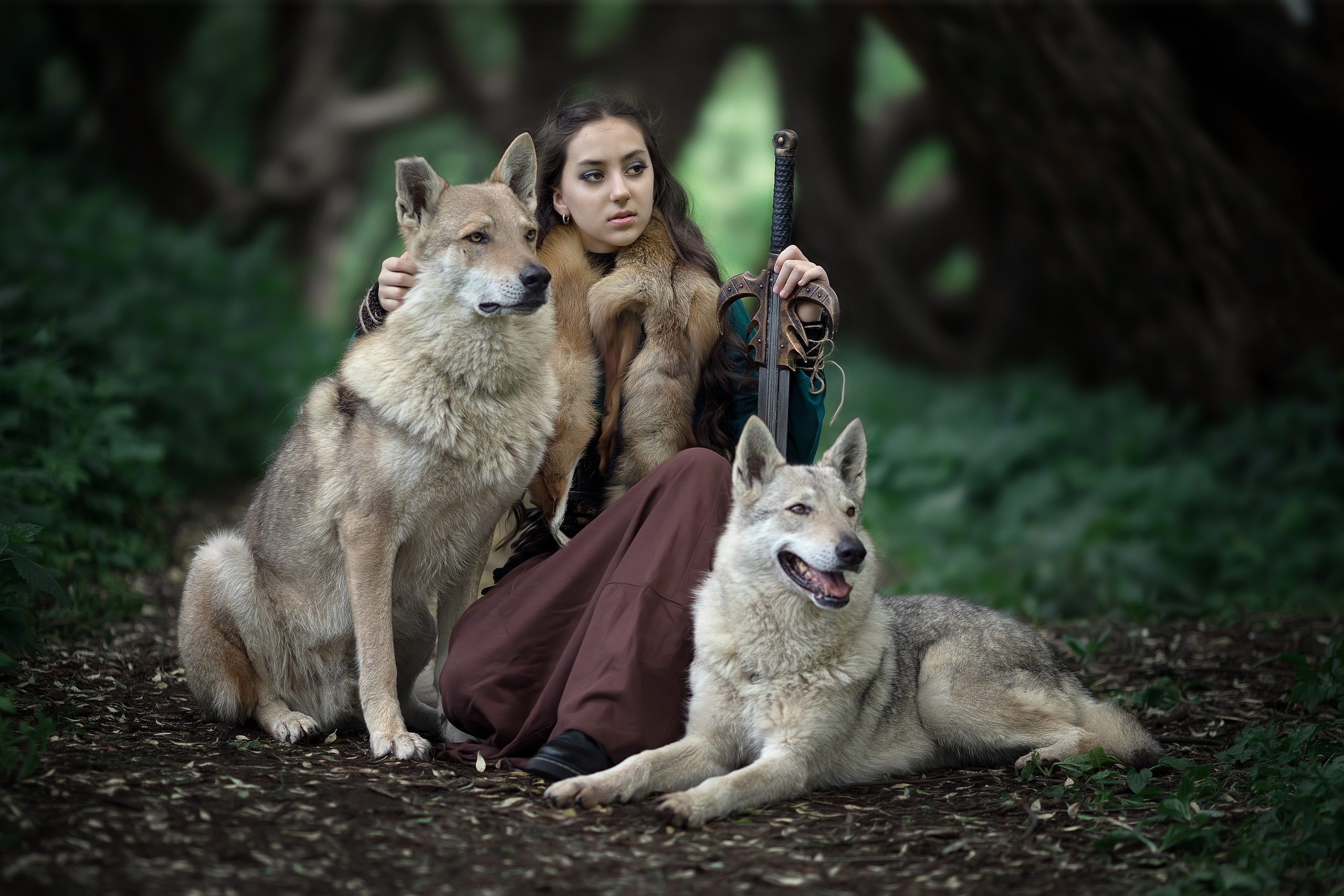 Viking & Wolf. Children’s and family photographer Ekaterina Ureva in Moscow