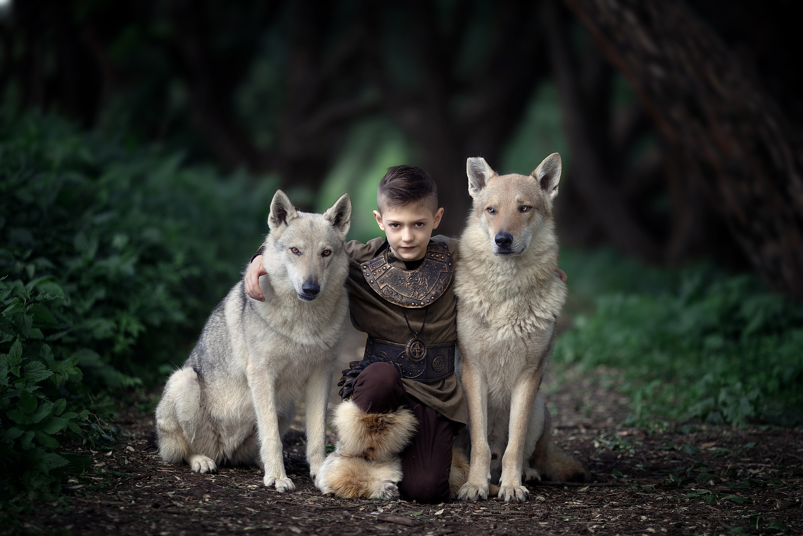 Viking & Wolf. Children’s and family photographer Ekaterina Ureva in Moscow