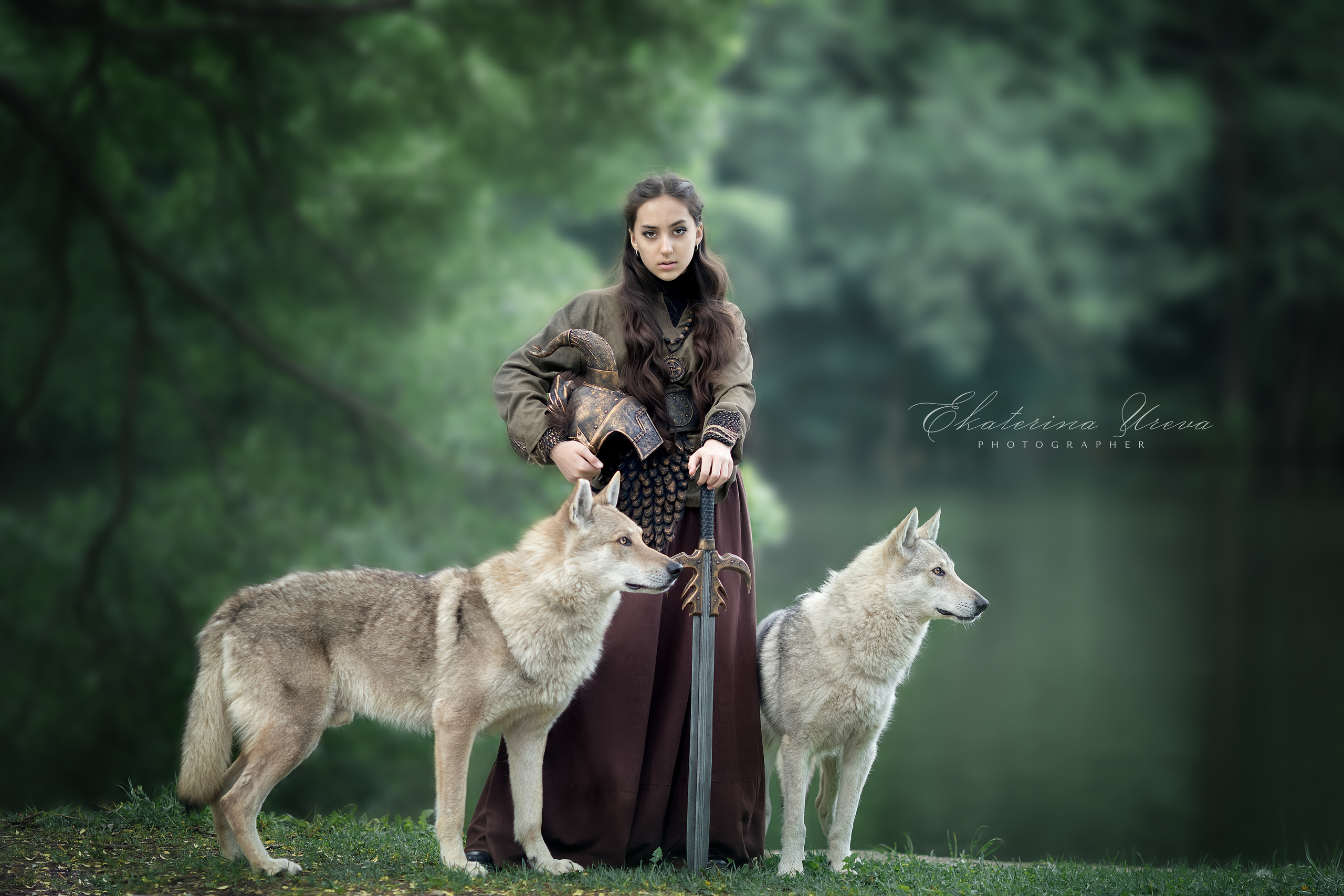 Viking & Wolf. Children’s and family photographer Ekaterina Ureva in Moscow