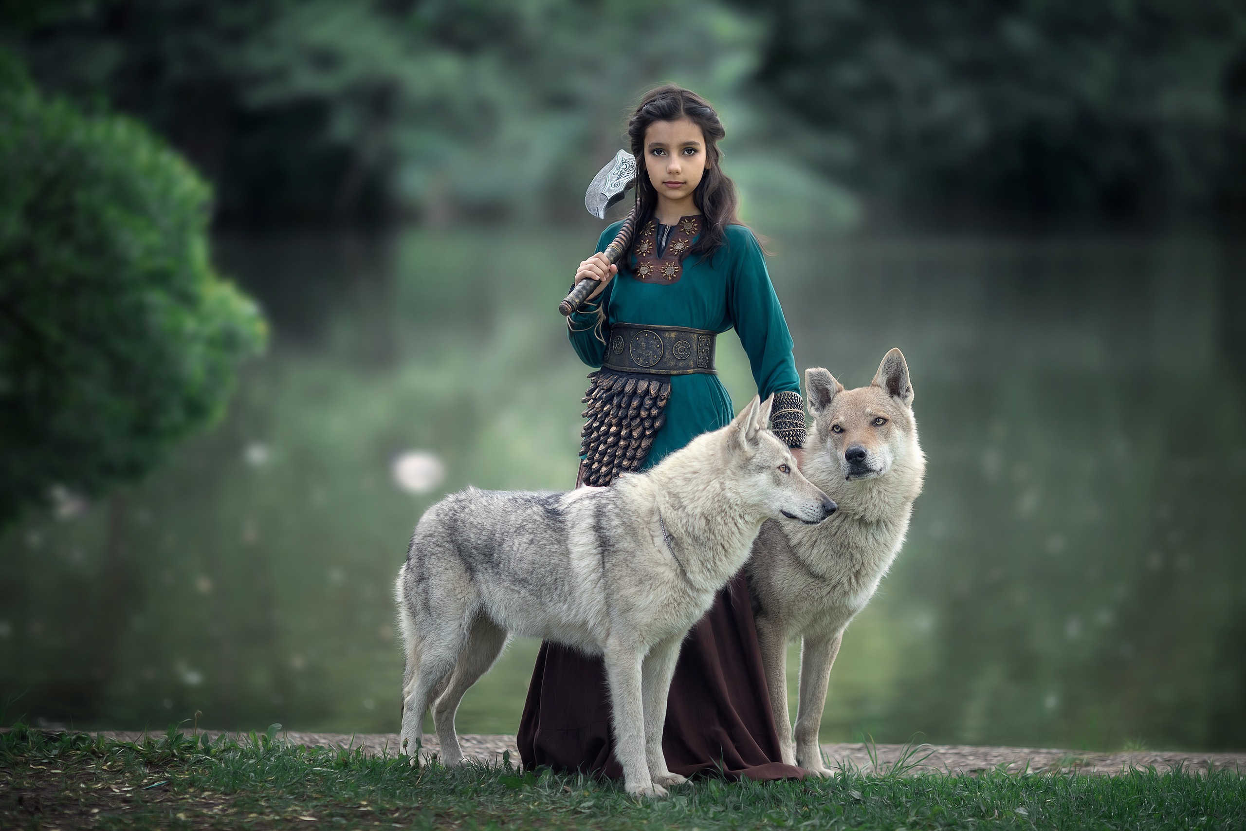 Viking & Wolf. Children’s and family photographer Ekaterina Ureva in Moscow