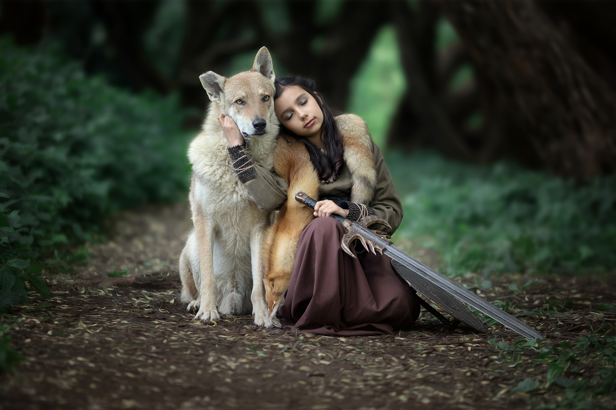 Viking & Wolf. Children’s and family photographer Ekaterina Ureva in Moscow