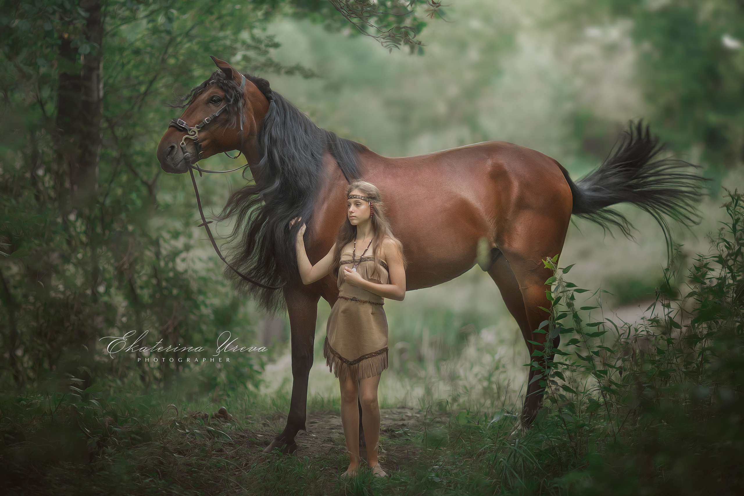 The chief’s daughter. Children’s and family photographer Ekaterina Ureva in Moscow