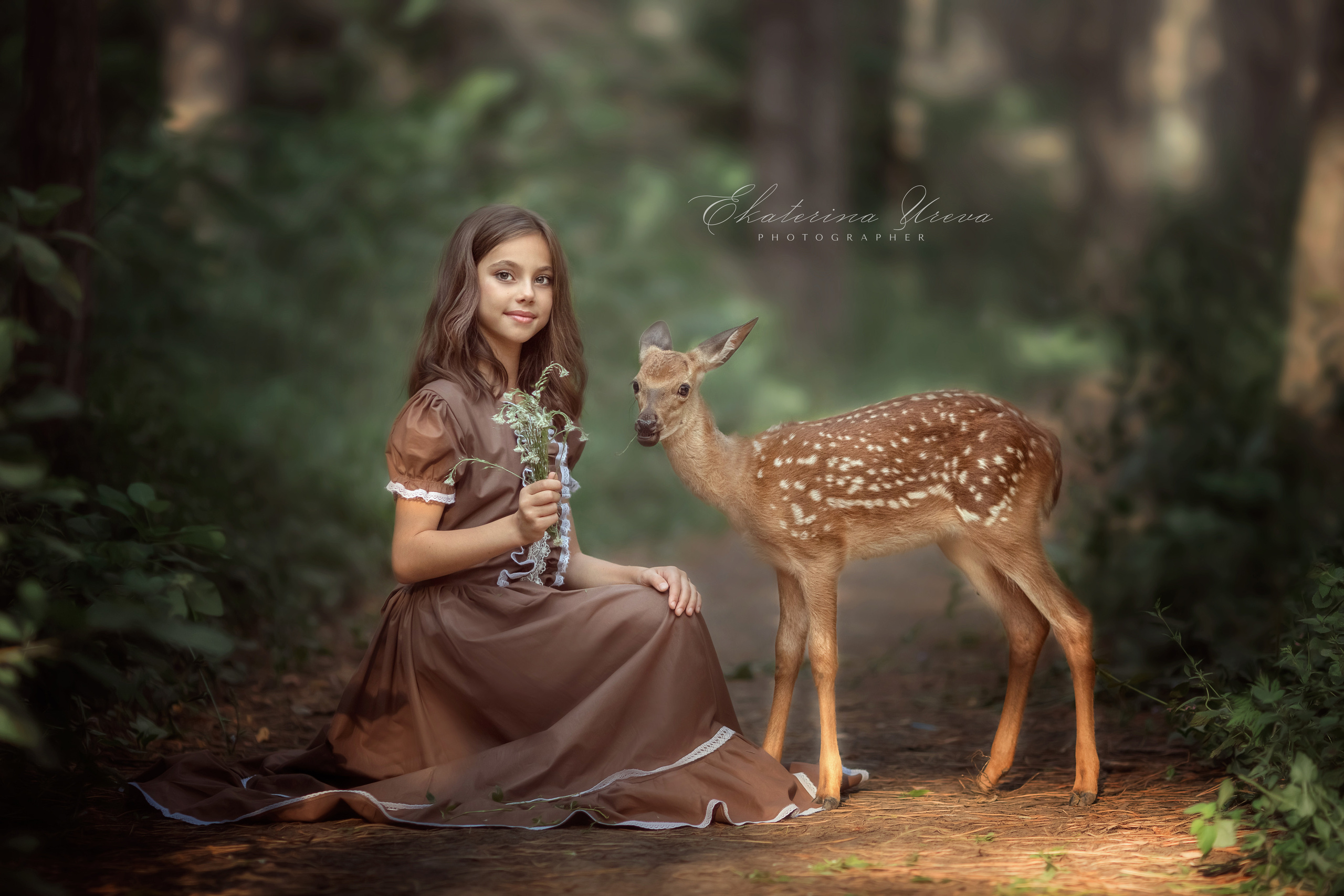 Bambi. Children’s and family photographer Ekaterina Ureva in Moscow