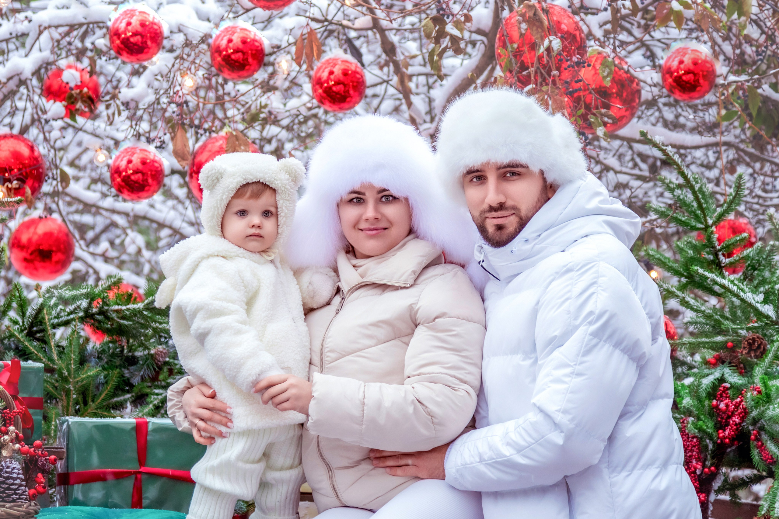 НОВЫЙ ГОД и Рождество УЛИЧНЫЕ локации. Фотограф Алина Лебедь