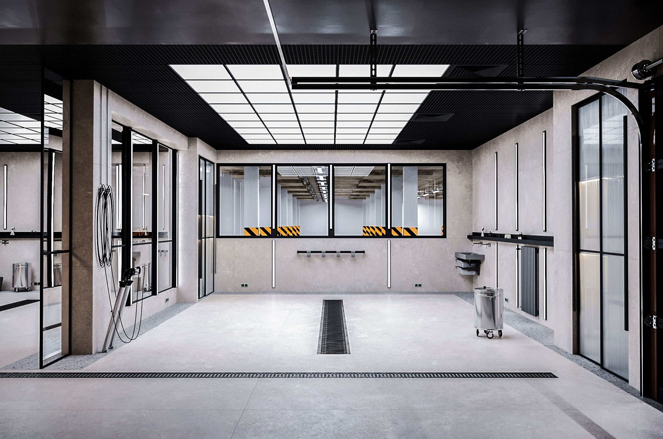 Royal Carwash — Автомоечно-детейлинговый комплекс, г. Астана. Дизайн интерьера и экстерьера в Санкт-Петербурге Яна Емельянова