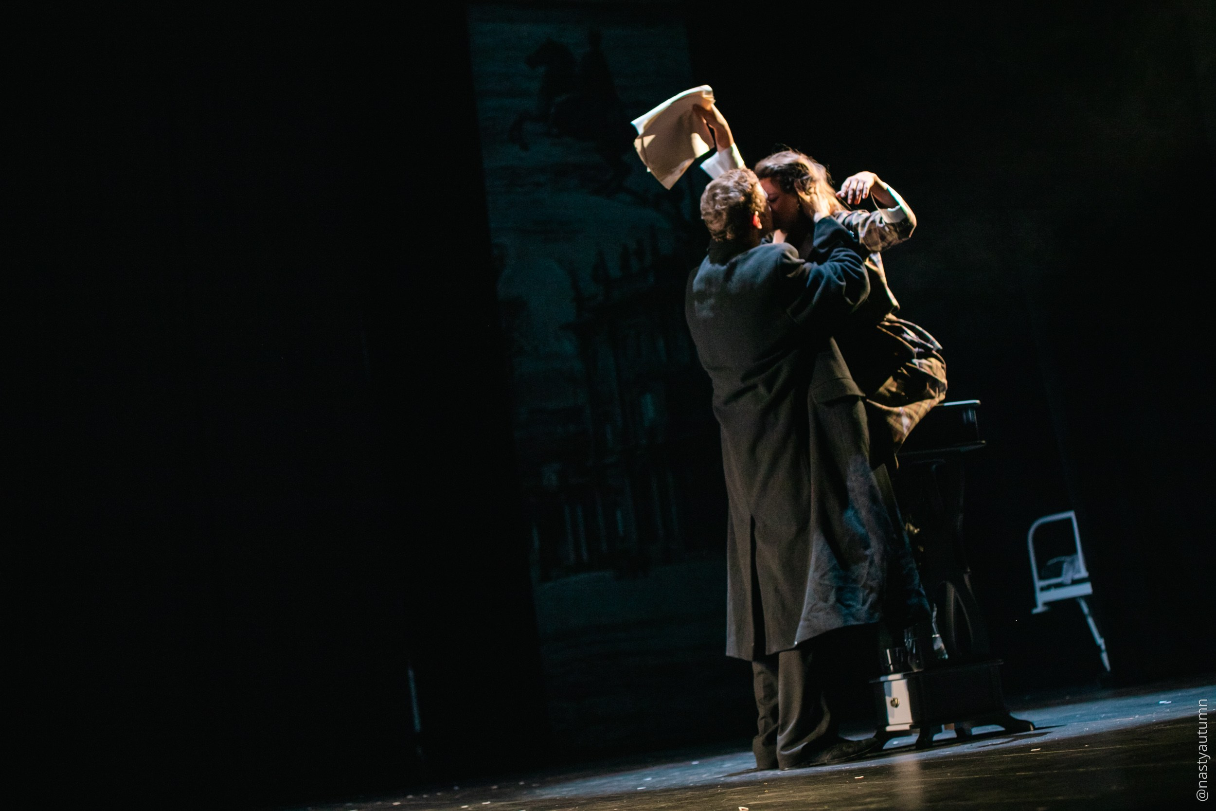 Генеральный прогон «Маяковский. Я сам.». Репортажный и концертный фотограф в Москве Анастасия Осень