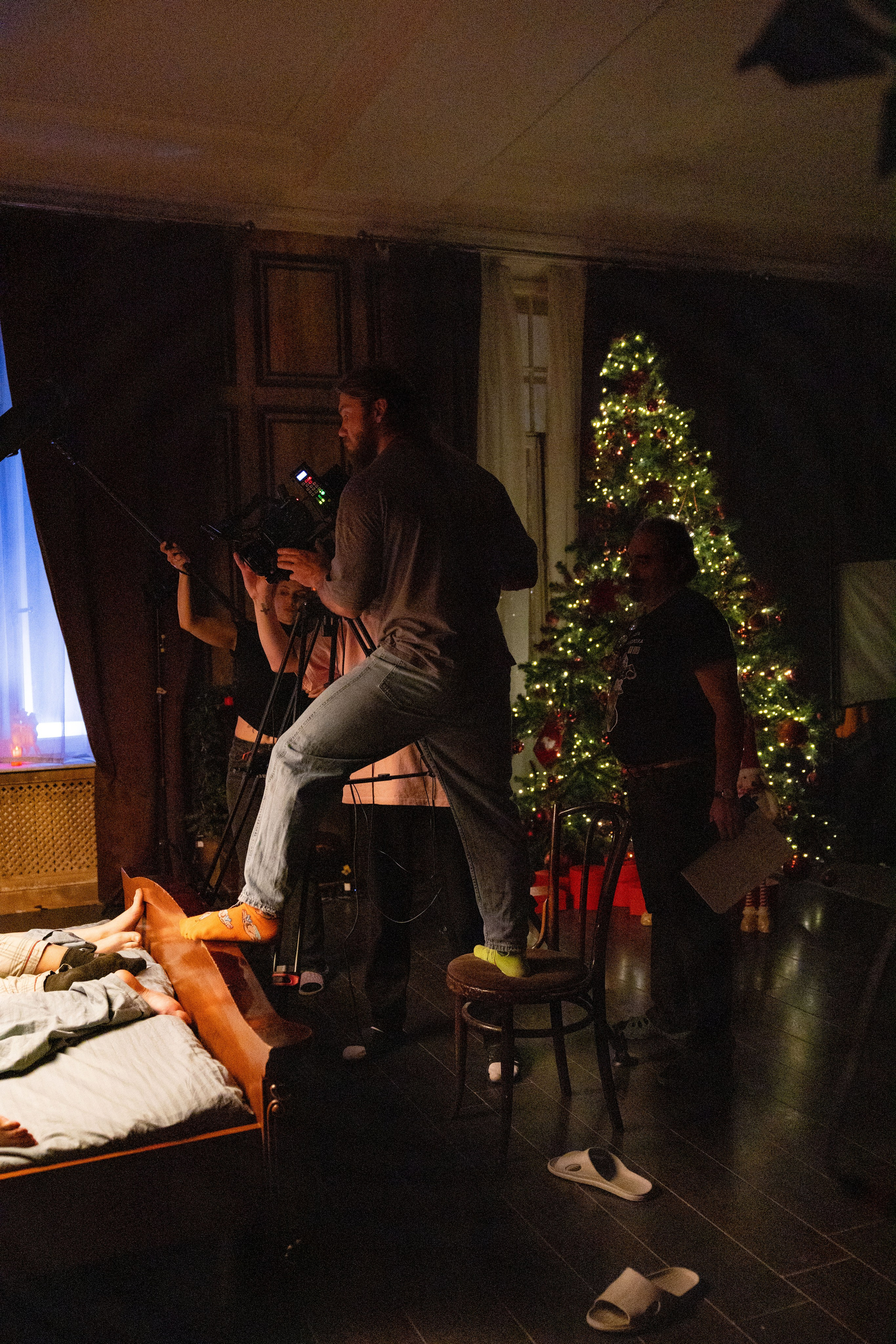 Киносъемки «Спящие красавицы». Фотограф/видеограф в Санкт-Петербурге Динара Гольдина