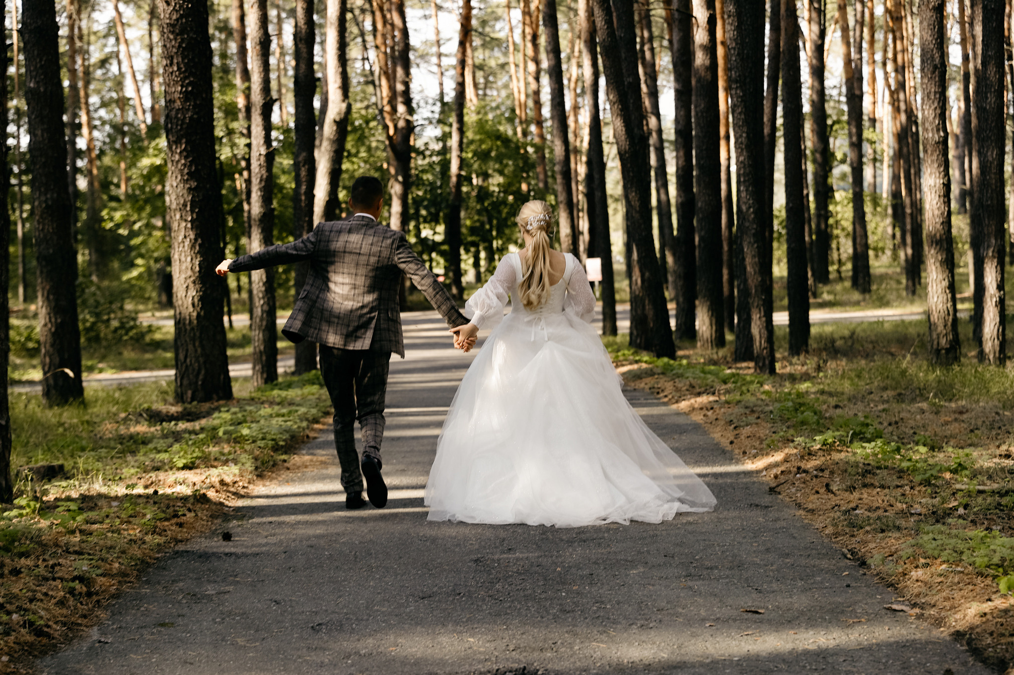 Осенняя свадебная фотосессия в санатории Красиво. Фотограф Белгород