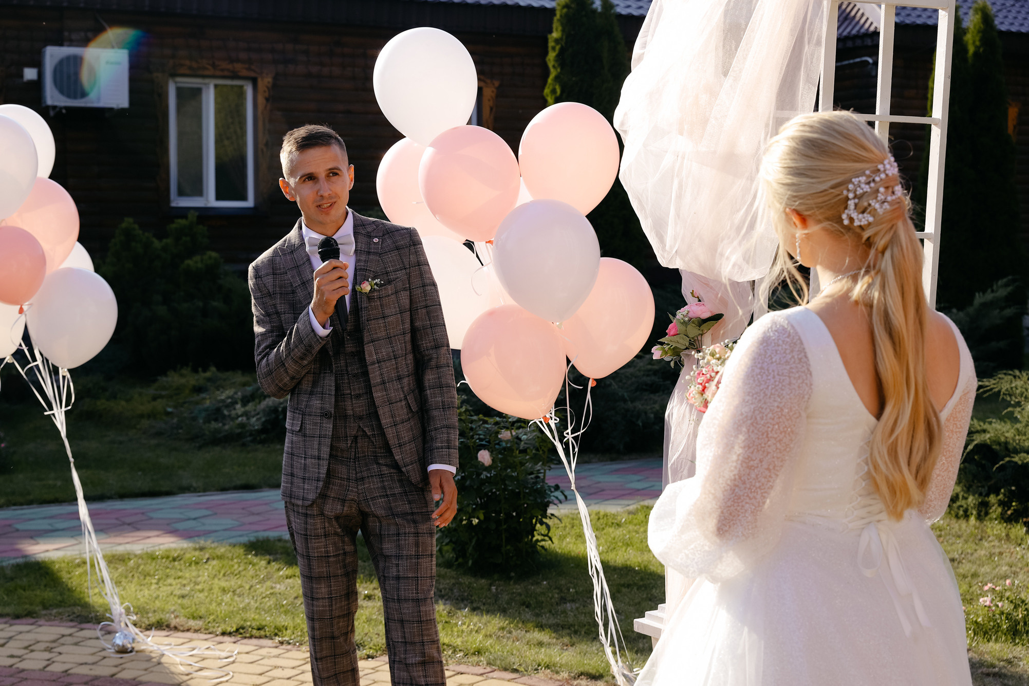 Осенняя свадебная фотосессия в санатории Красиво. Фотограф Белгород