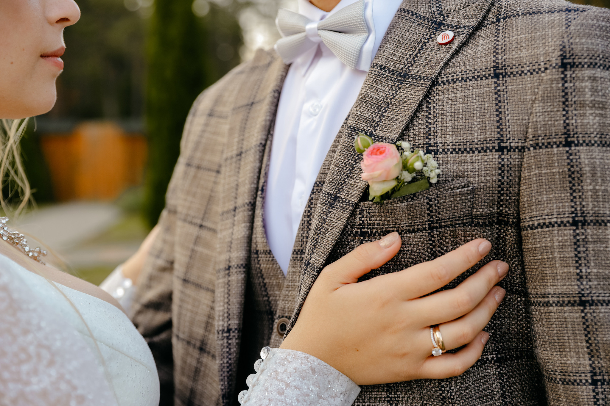 Осенняя свадебная фотосессия в санатории Красиво. Фотограф Белгород