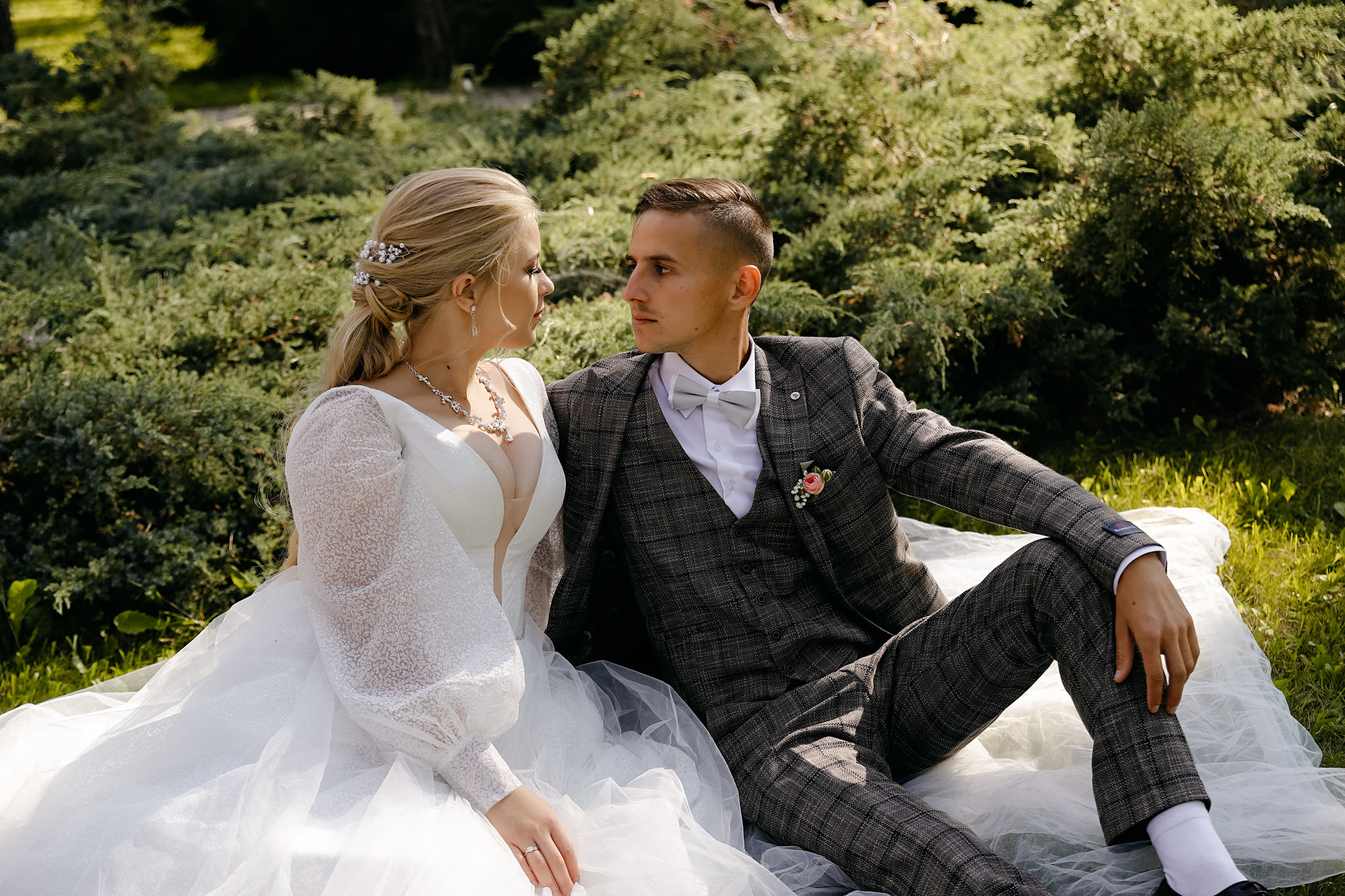 Осенняя свадебная фотосессия в санатории Красиво. Фотограф Белгород