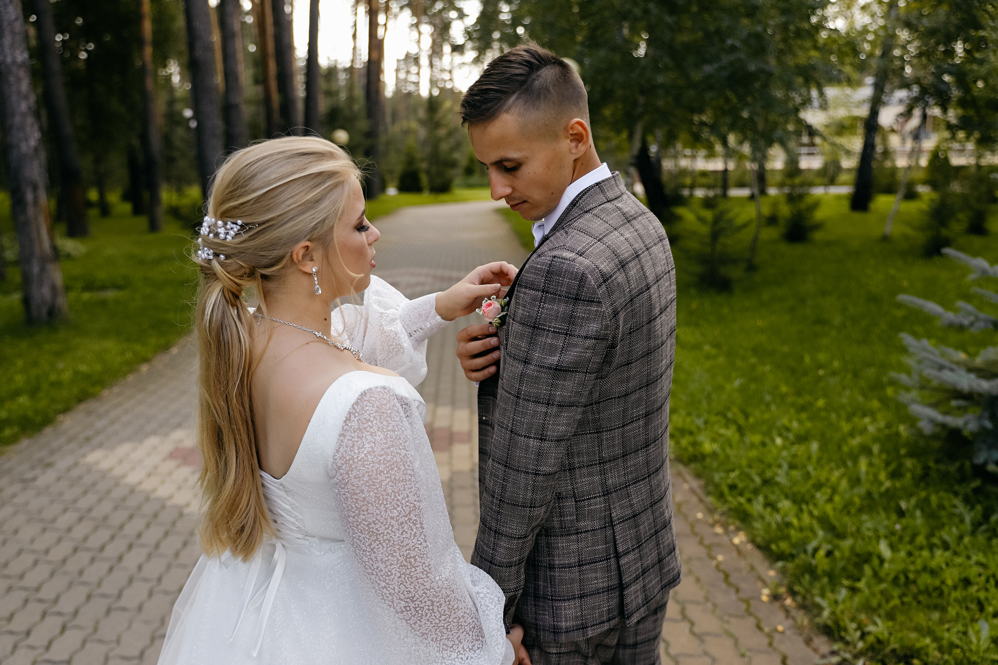 Осенняя свадебная фотосессия в санатории Красиво. Фотограф Белгород