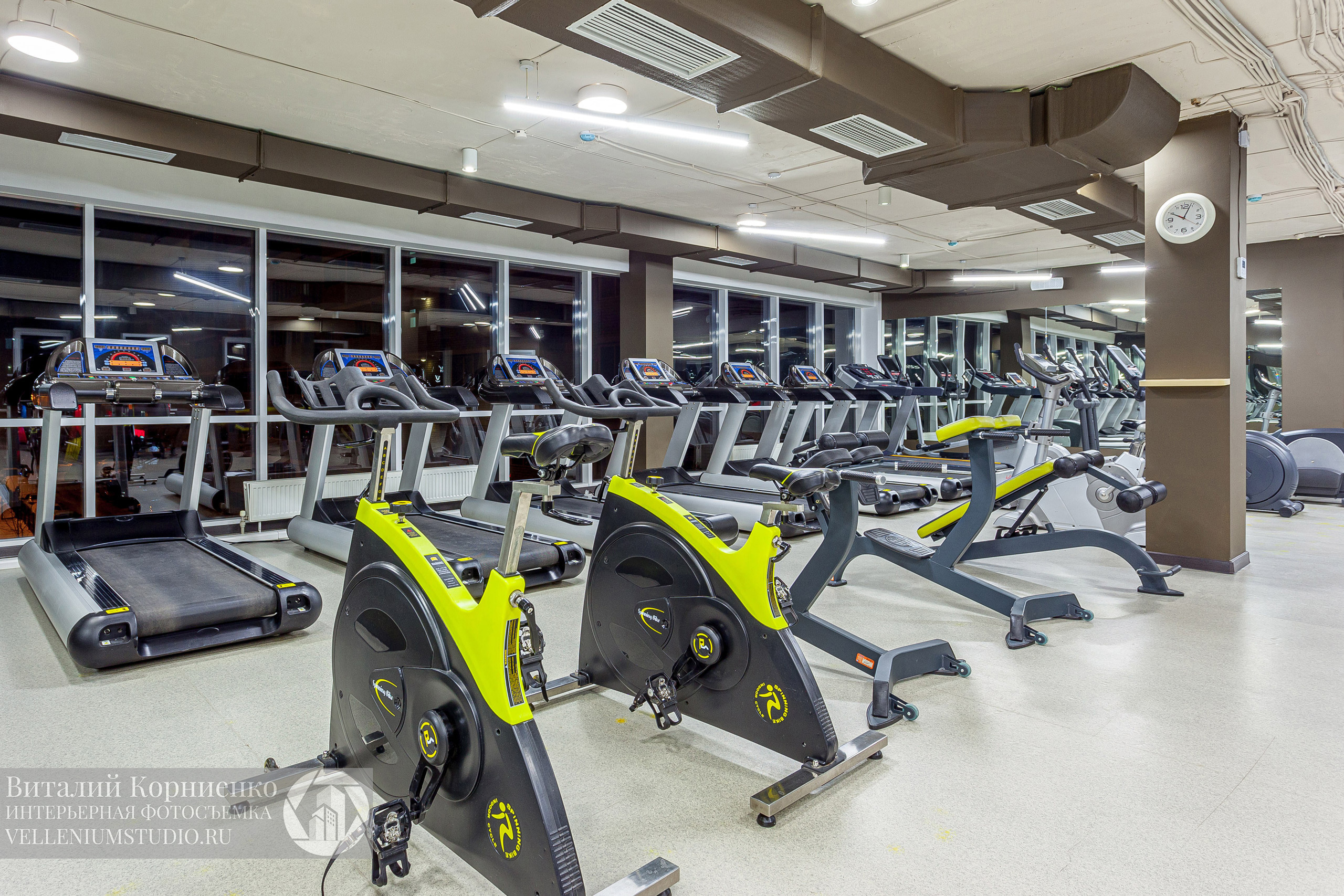 Спортзал. Интерьерный фотограф Краснодар: профессионально по доступным ценам