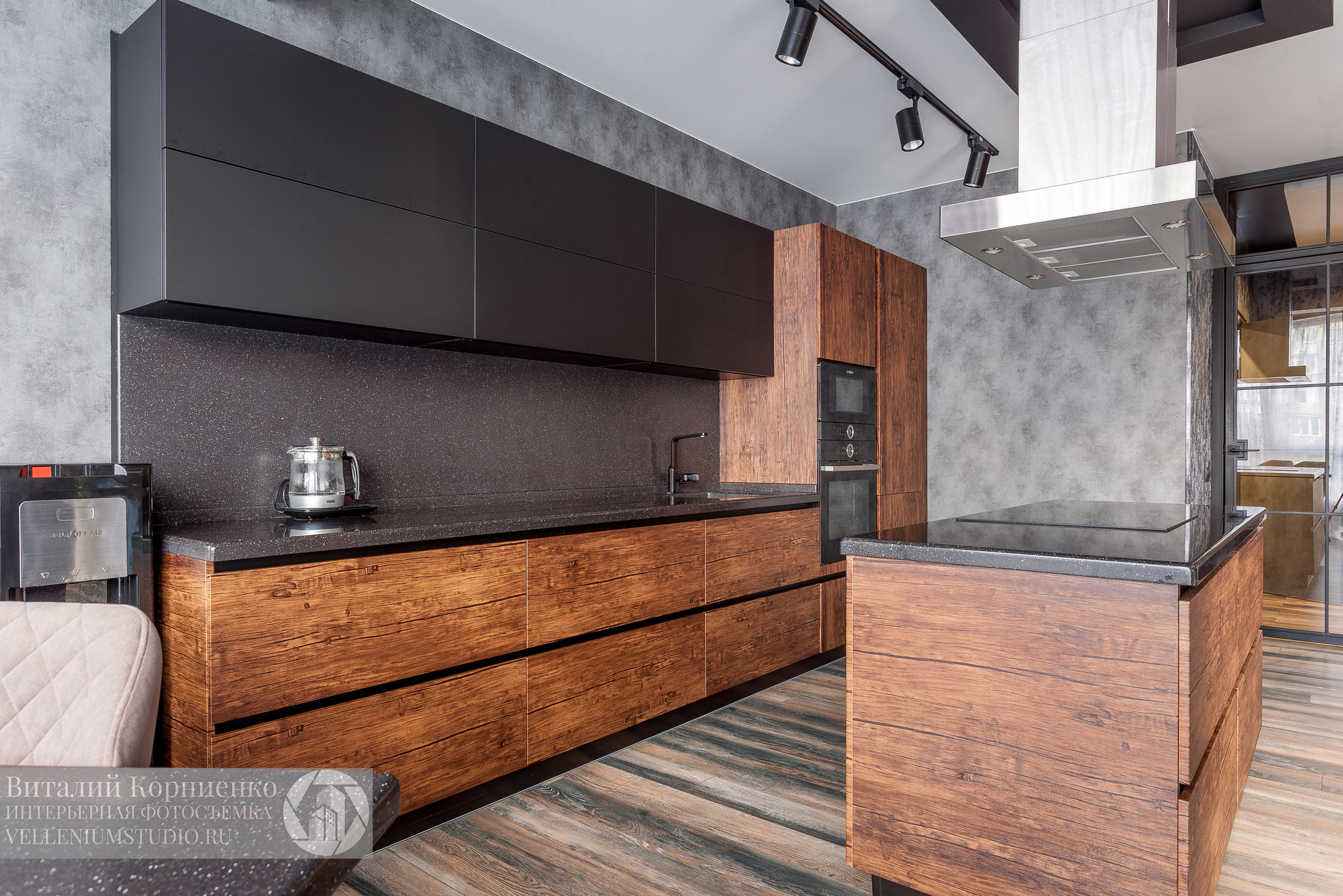 Кухня лофт. Интерьерный фотограф Краснодар: профессионально по доступным ценам