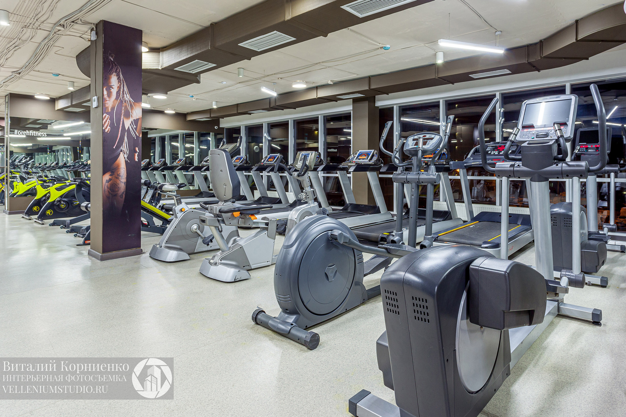 Спортзал. Интерьерный фотограф Краснодар: профессионально по доступным ценам