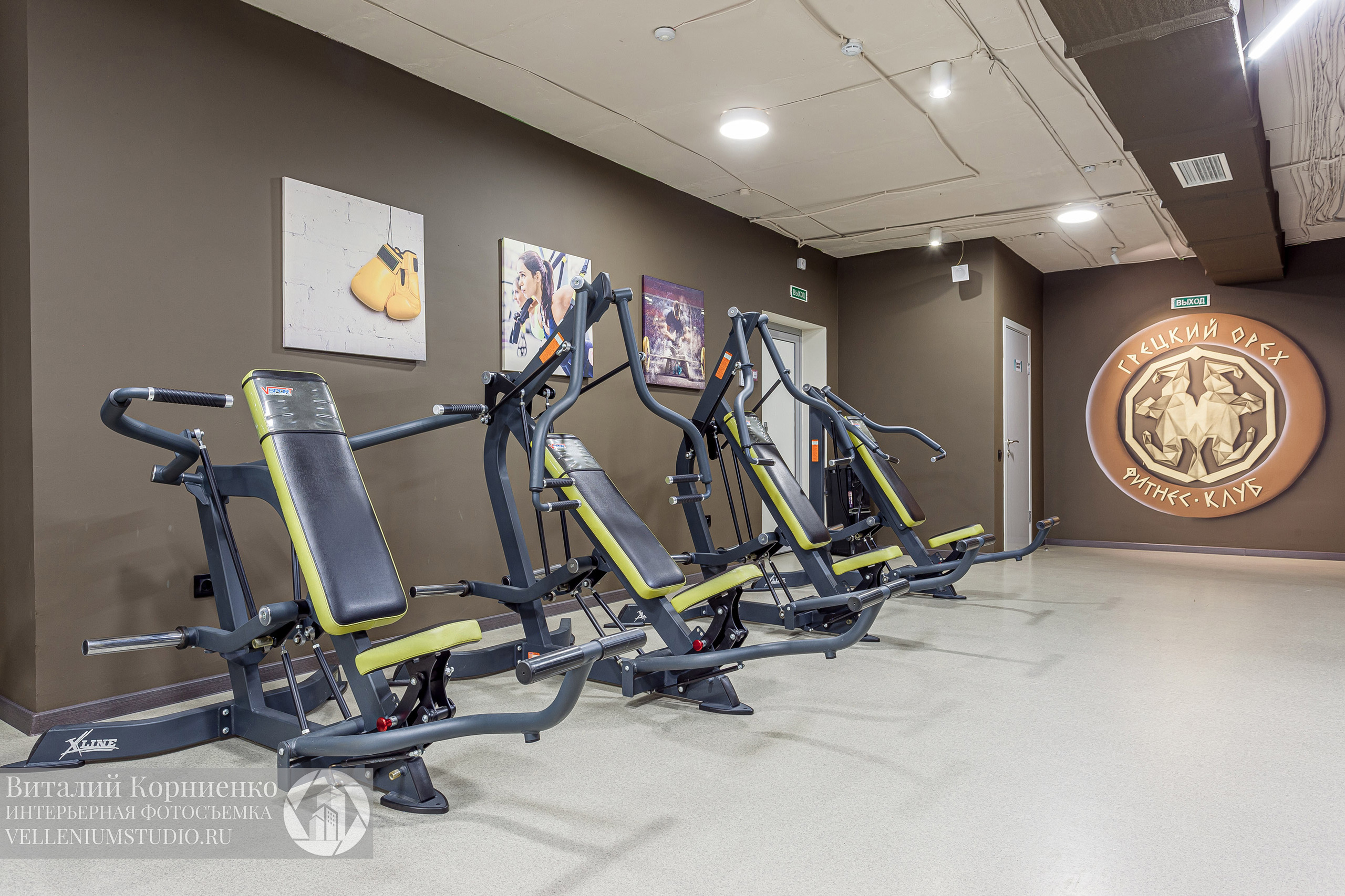 Спортзал. Интерьерный фотограф Краснодар: профессионально по доступным ценам