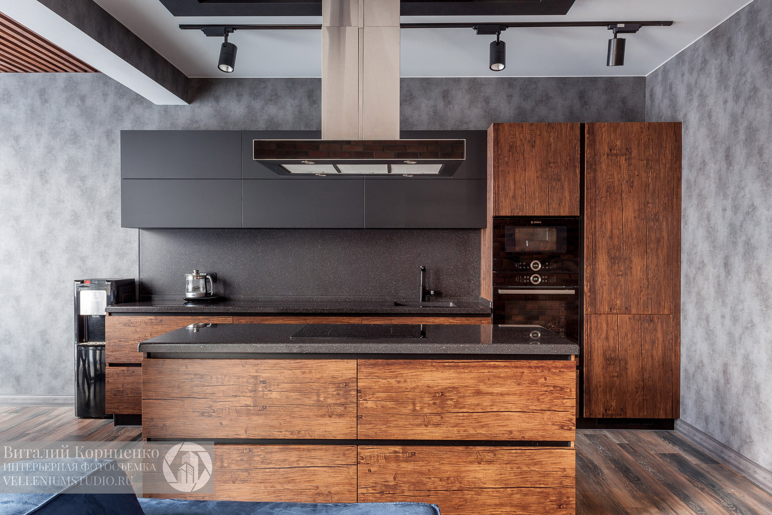 Кухня лофт. Интерьерный фотограф Краснодар: профессионально по доступным ценам