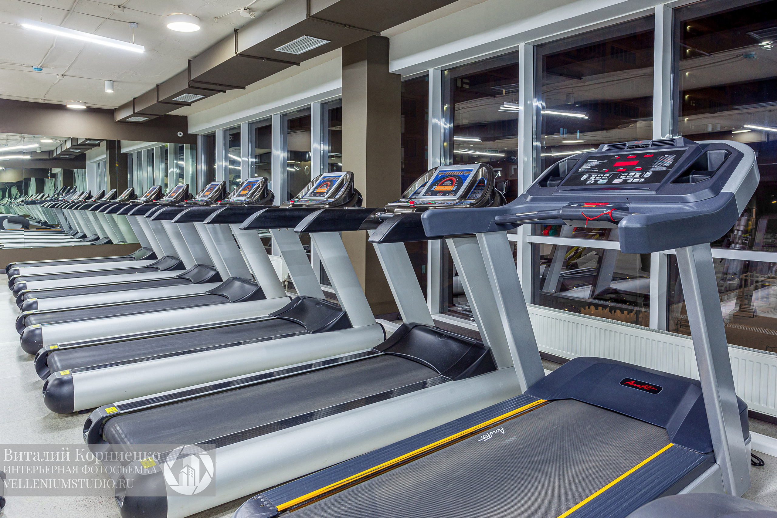 Спортзал. Интерьерный фотограф Краснодар: профессионально по доступным ценам