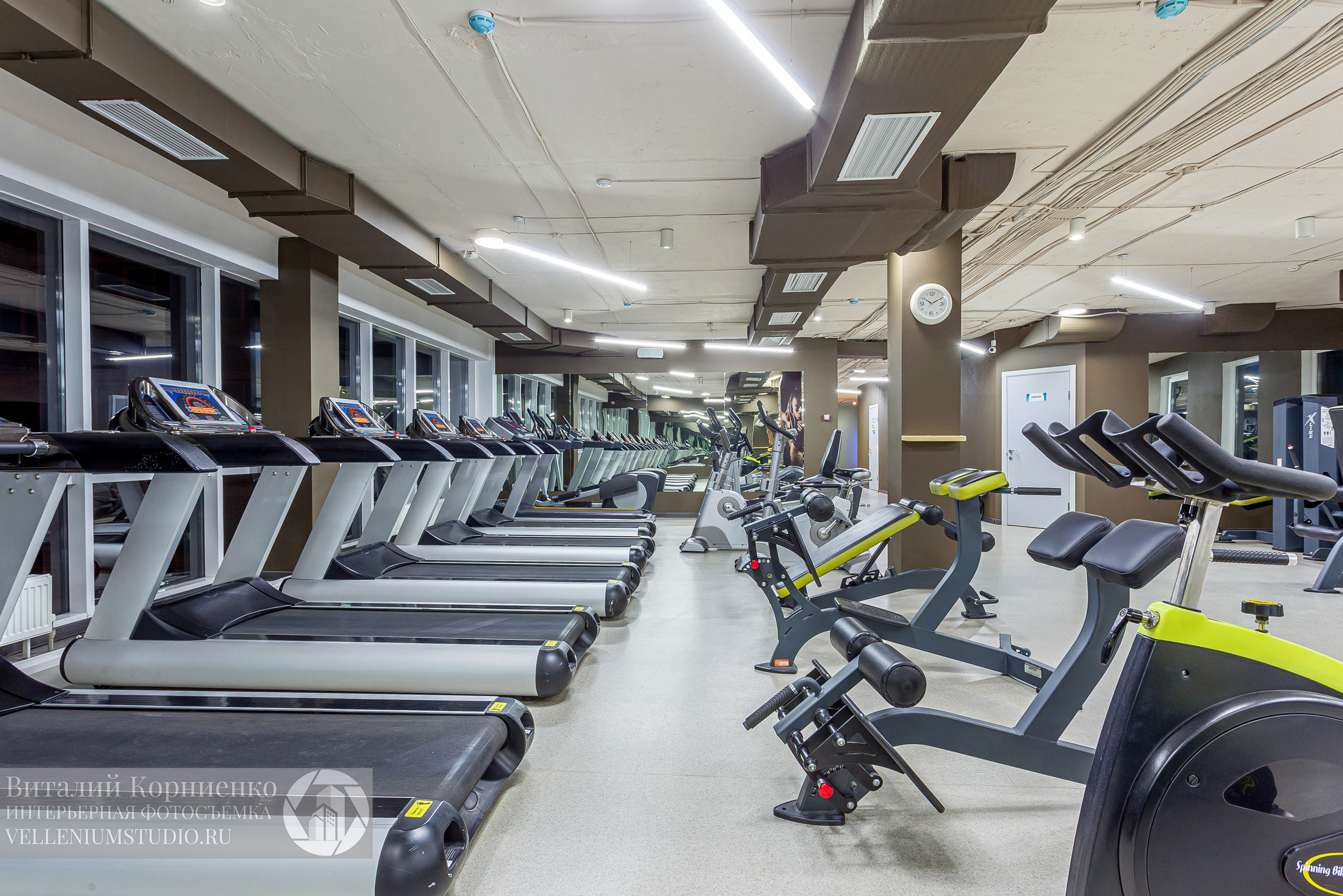 Спортзал. Интерьерный фотограф Краснодар: профессионально по доступным ценам