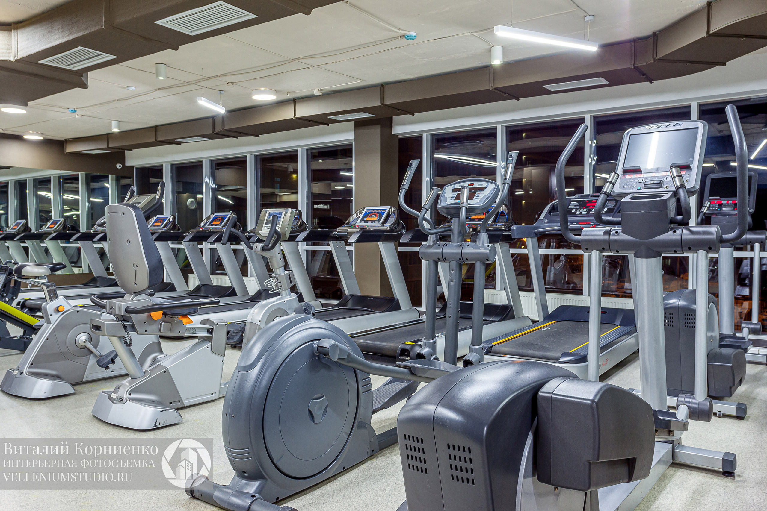 Спортзал. Интерьерный фотограф Краснодар: профессионально по доступным ценам