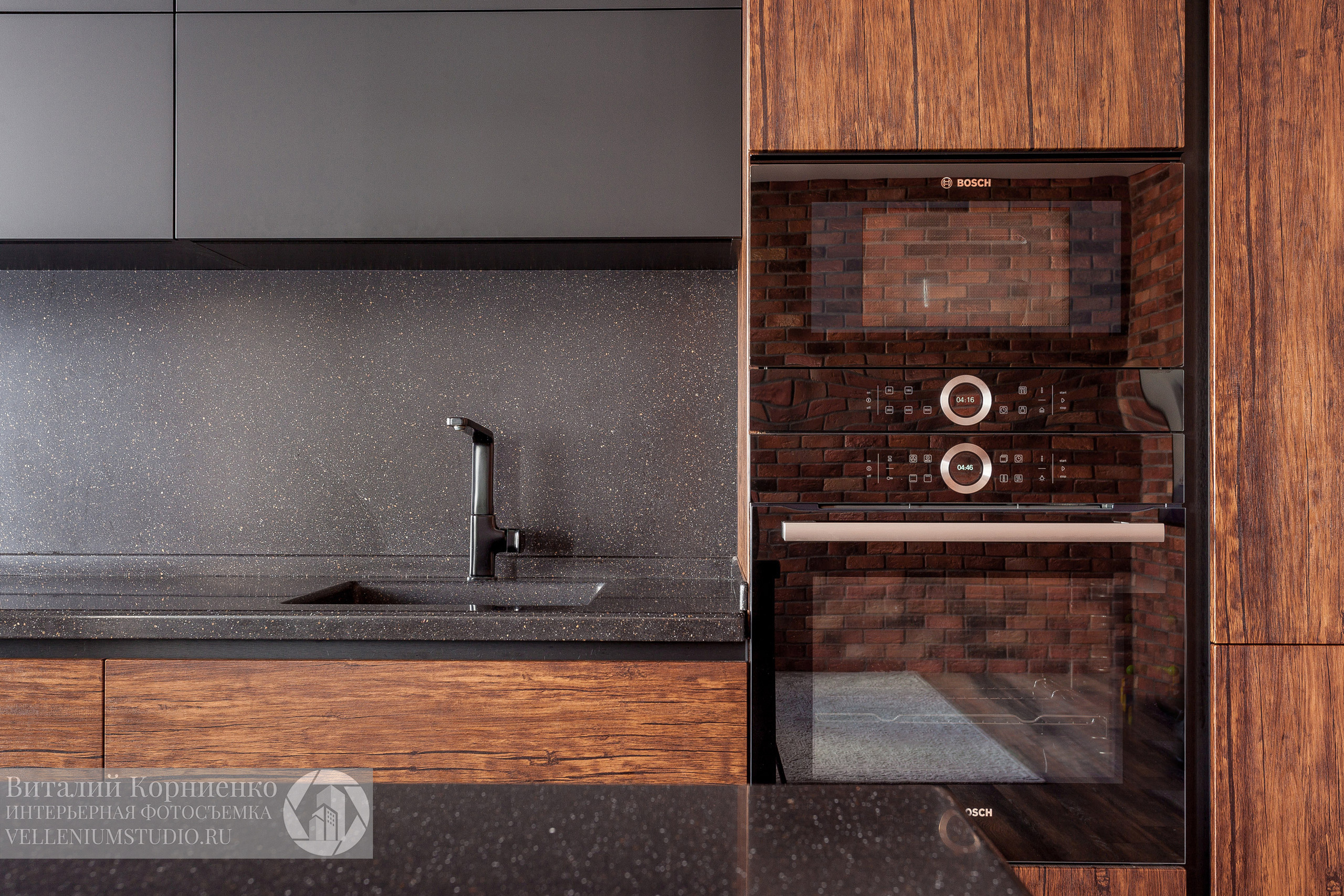 Кухня лофт. Интерьерный фотограф Краснодар: профессионально по доступным ценам