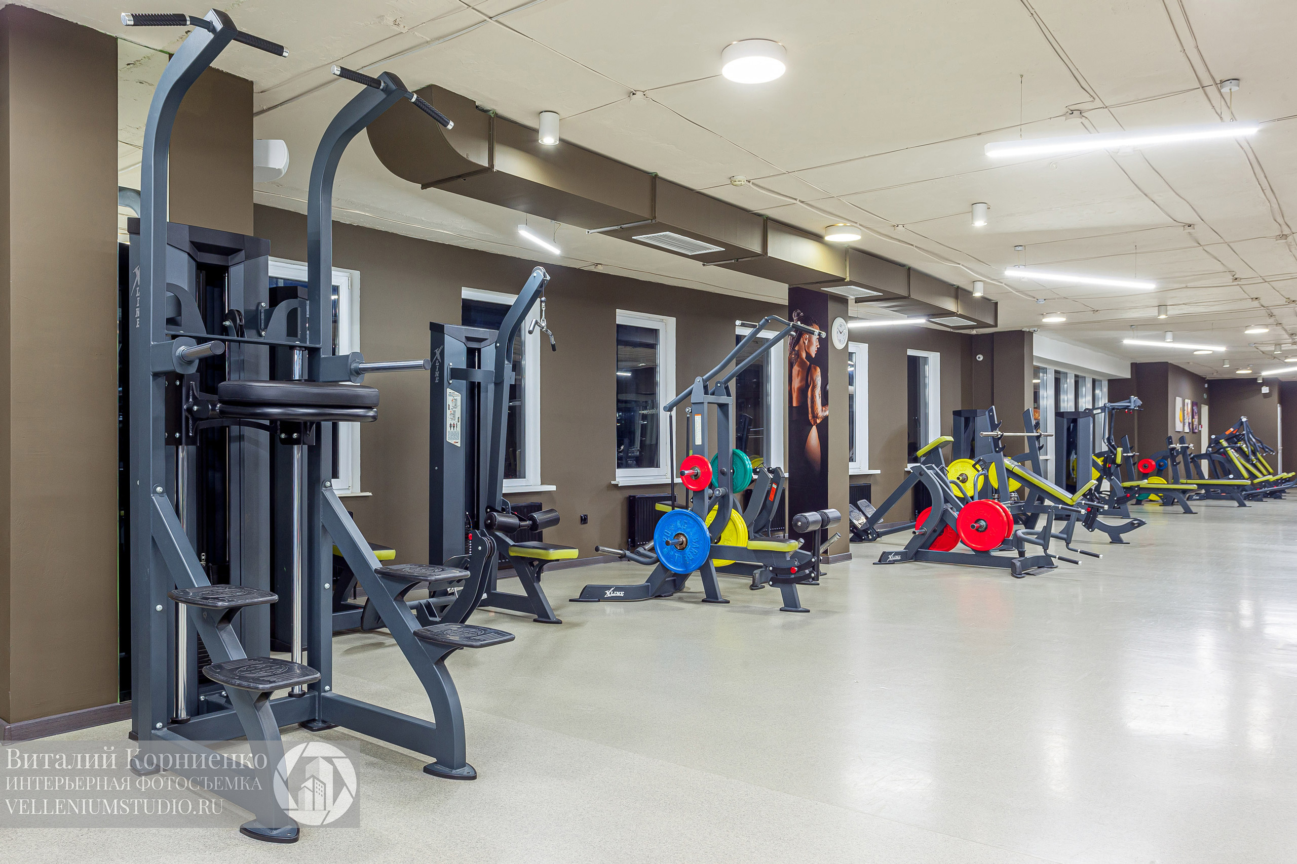 Спортзал. Интерьерный фотограф Краснодар: профессионально по доступным ценам