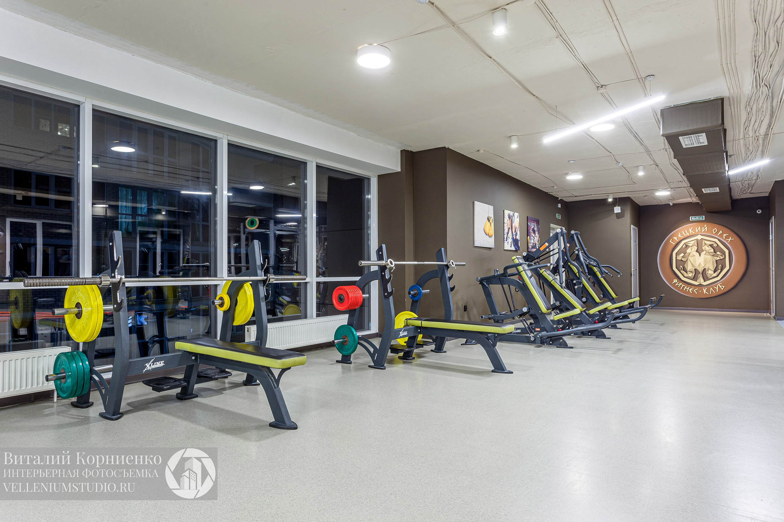 Спортзал. Интерьерный фотограф Краснодар: профессионально по доступным ценам