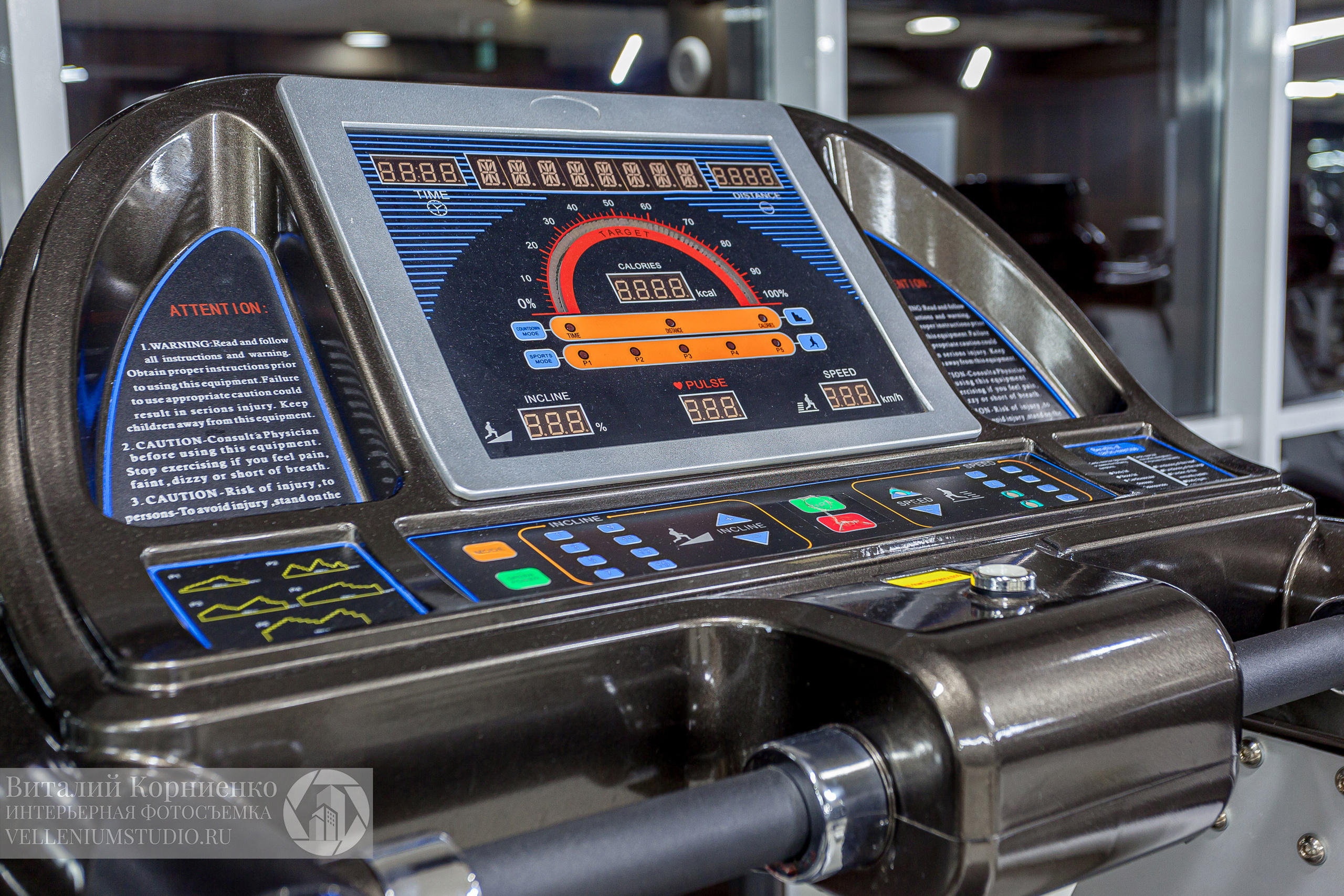 Спортзал. Интерьерный фотограф Краснодар: профессионально по доступным ценам