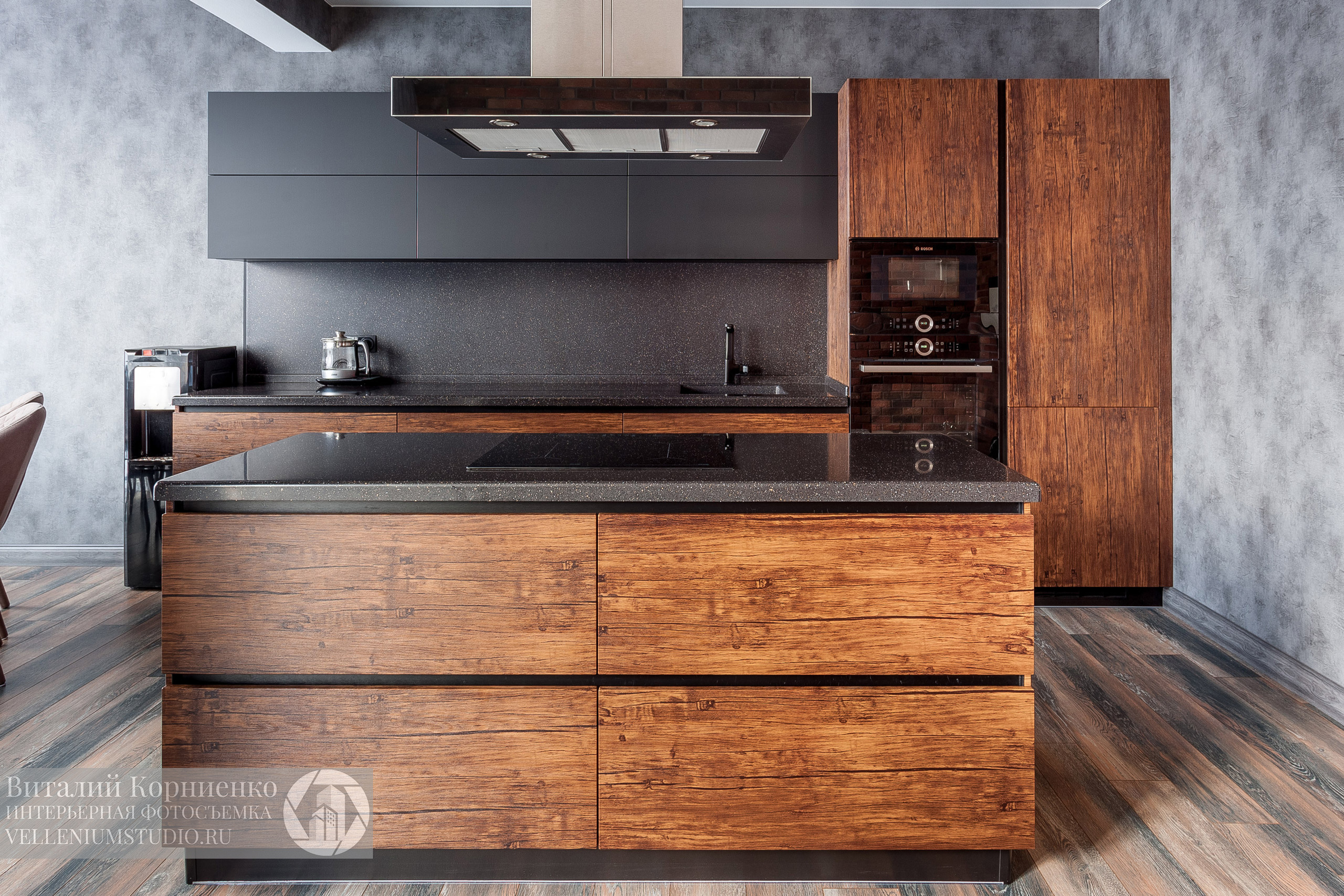 Кухня лофт. Интерьерный фотограф Краснодар: профессионально по доступным ценам