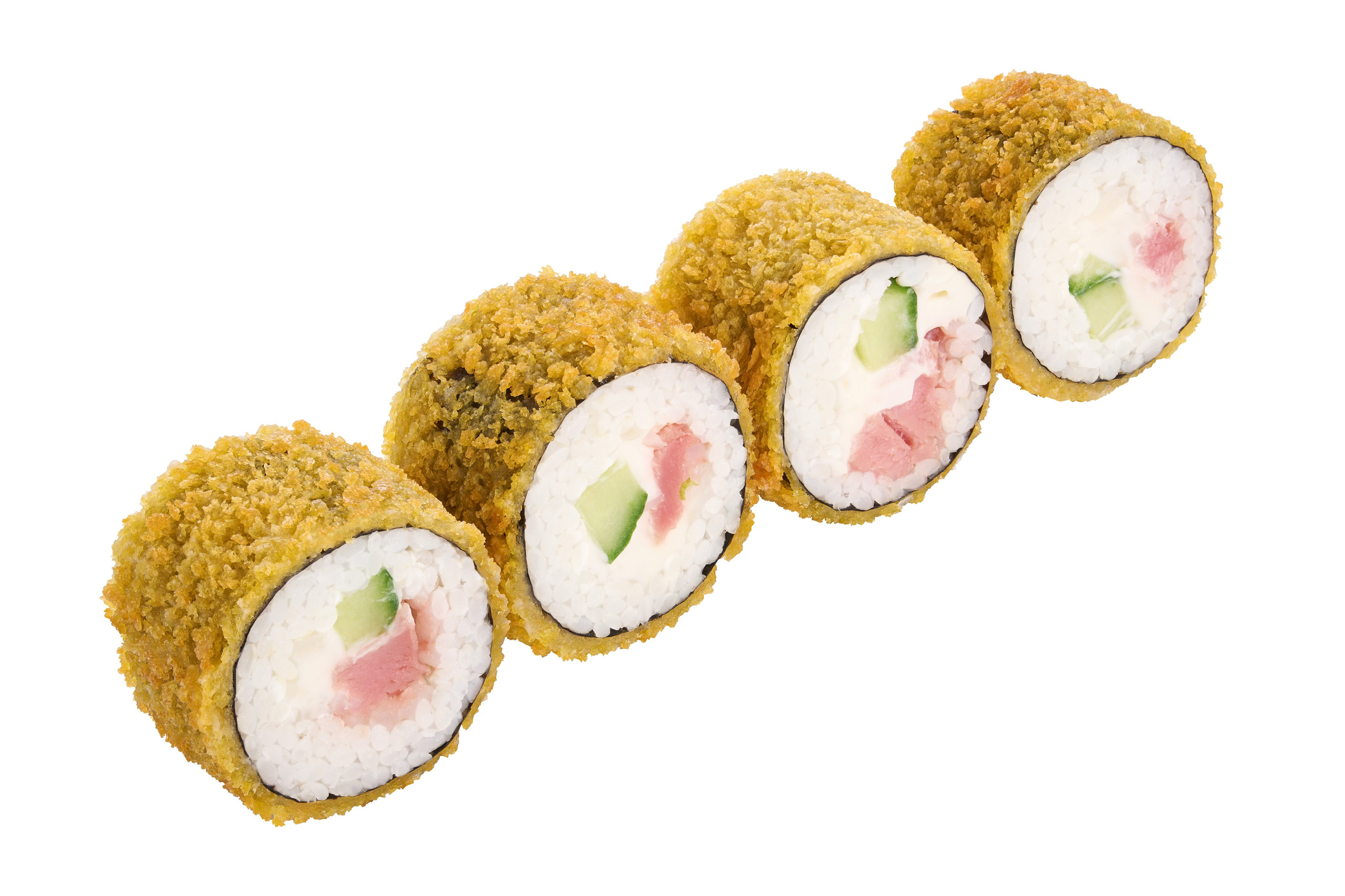 Фуд фотография запеченных роллов для доставки еды, Саратов, Энгельс